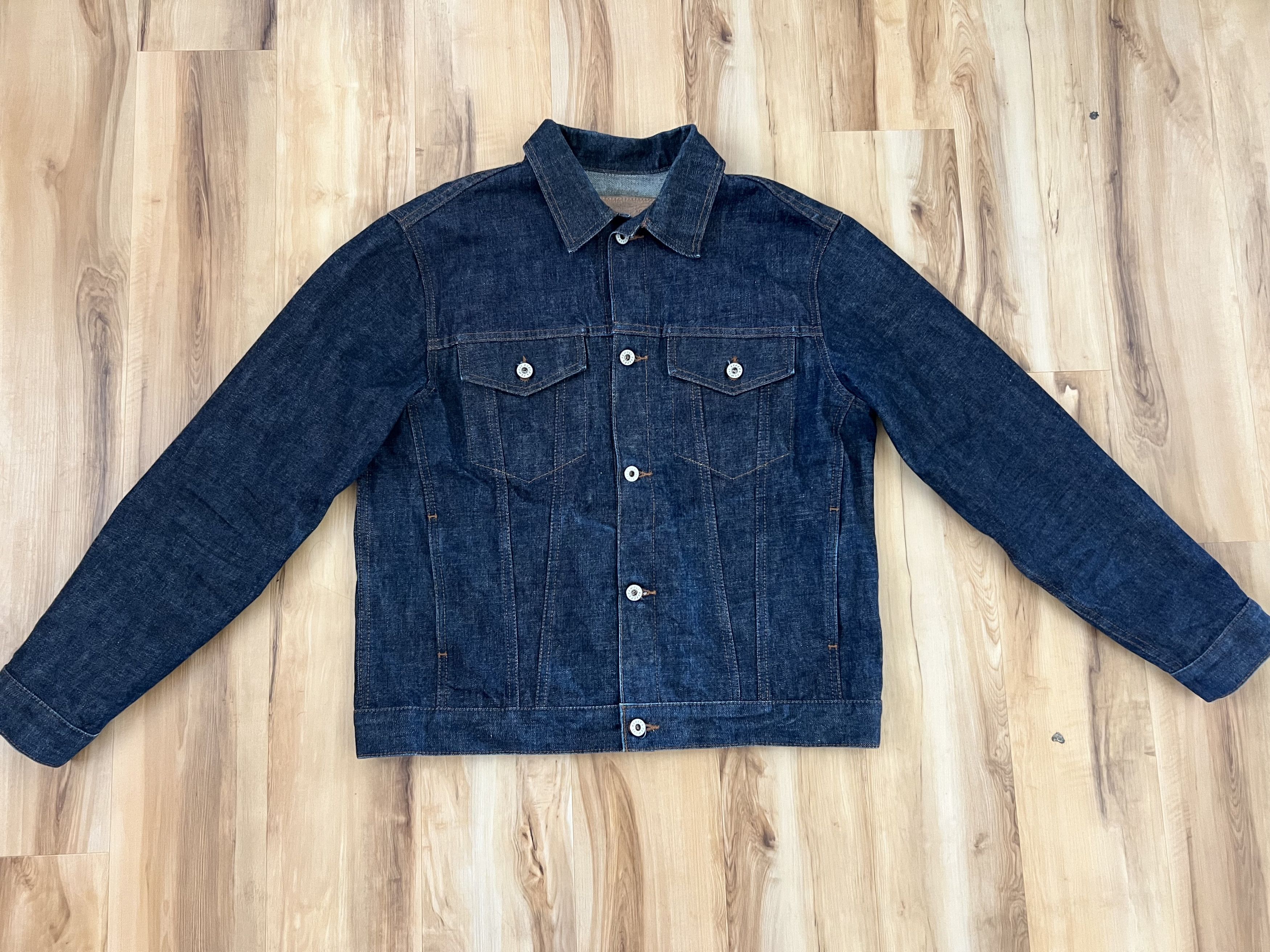 Naked & Famous Naked & Famous Love & Peace Selvedge Denim Jacket Size US L / EU 52-54 / 3 - 1 Thumbnail