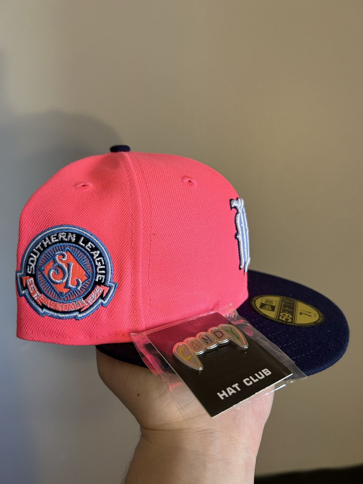 Hat Club Hat Club Exclusive Birmingham Barons Candy Pack Size 7 1/4 Size ONE SIZE - 2 Thumbnail
