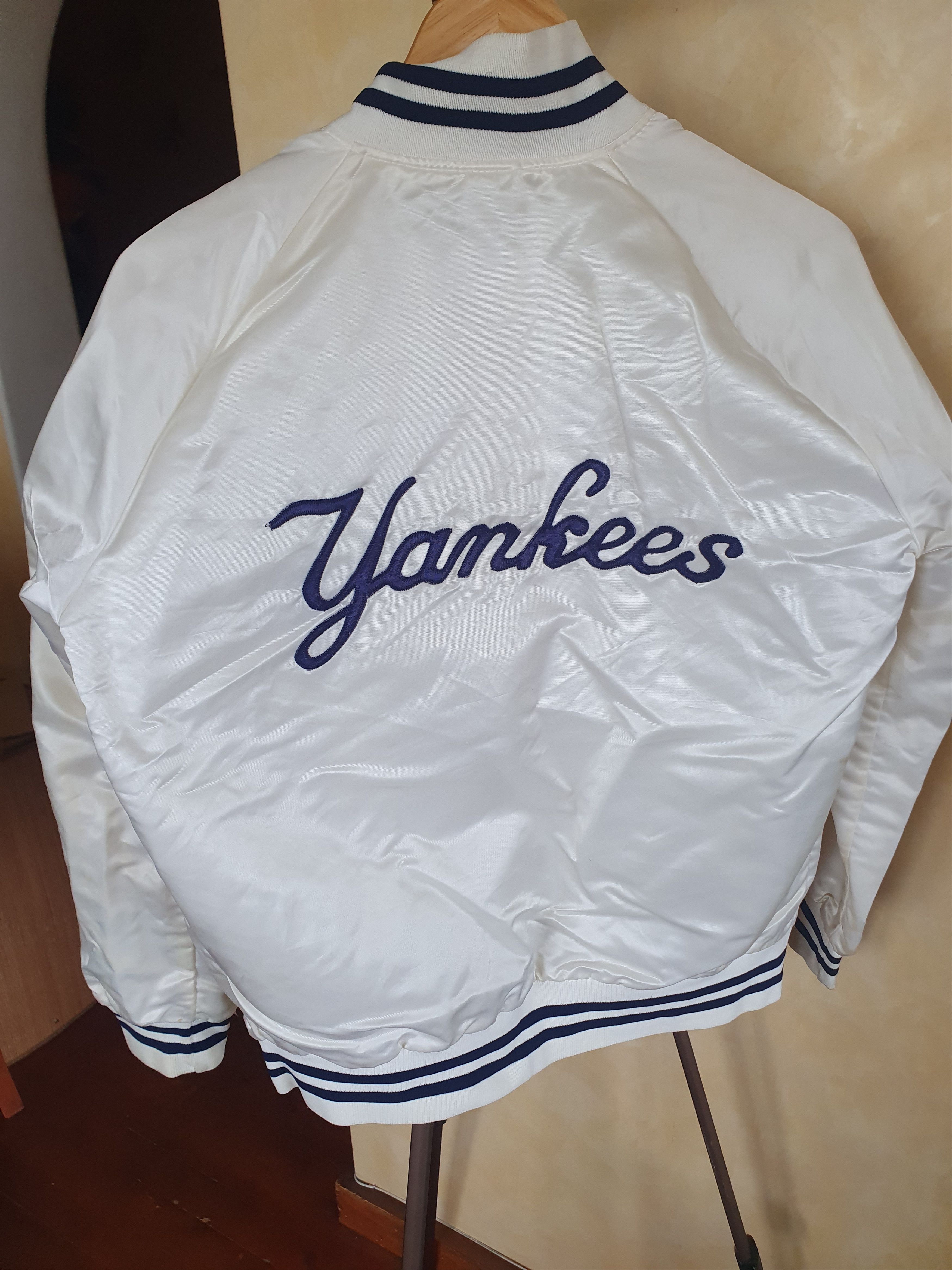 Vintage New York Yankees Vintage Satin Bomber Jacket sz L Size US L / EU 52-54 / 3 - 6 Thumbnail