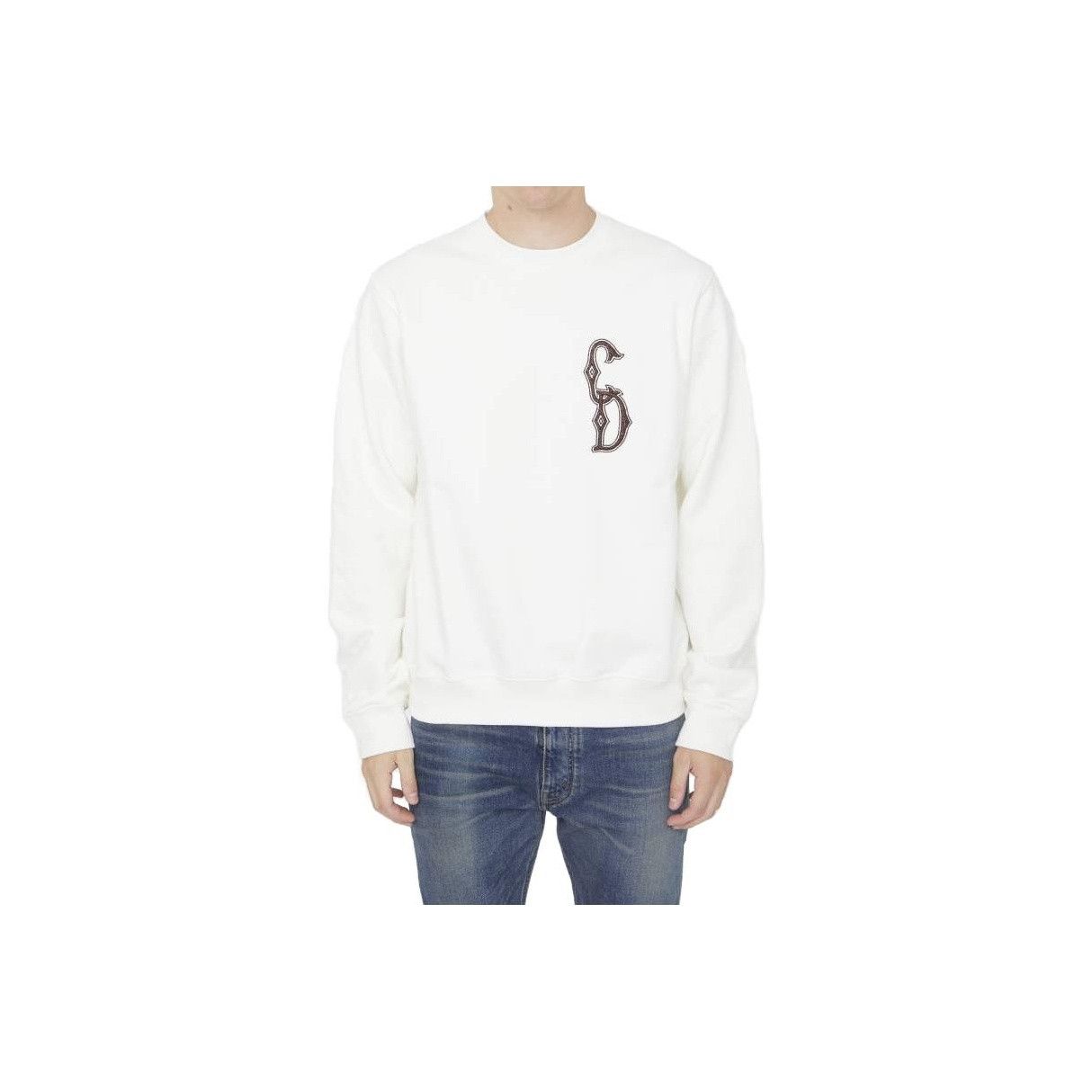Dior Dior Embroidered Logo Sweatshirt Size XL Size US XL / EU 56 / 4 - 1 Thumbnail