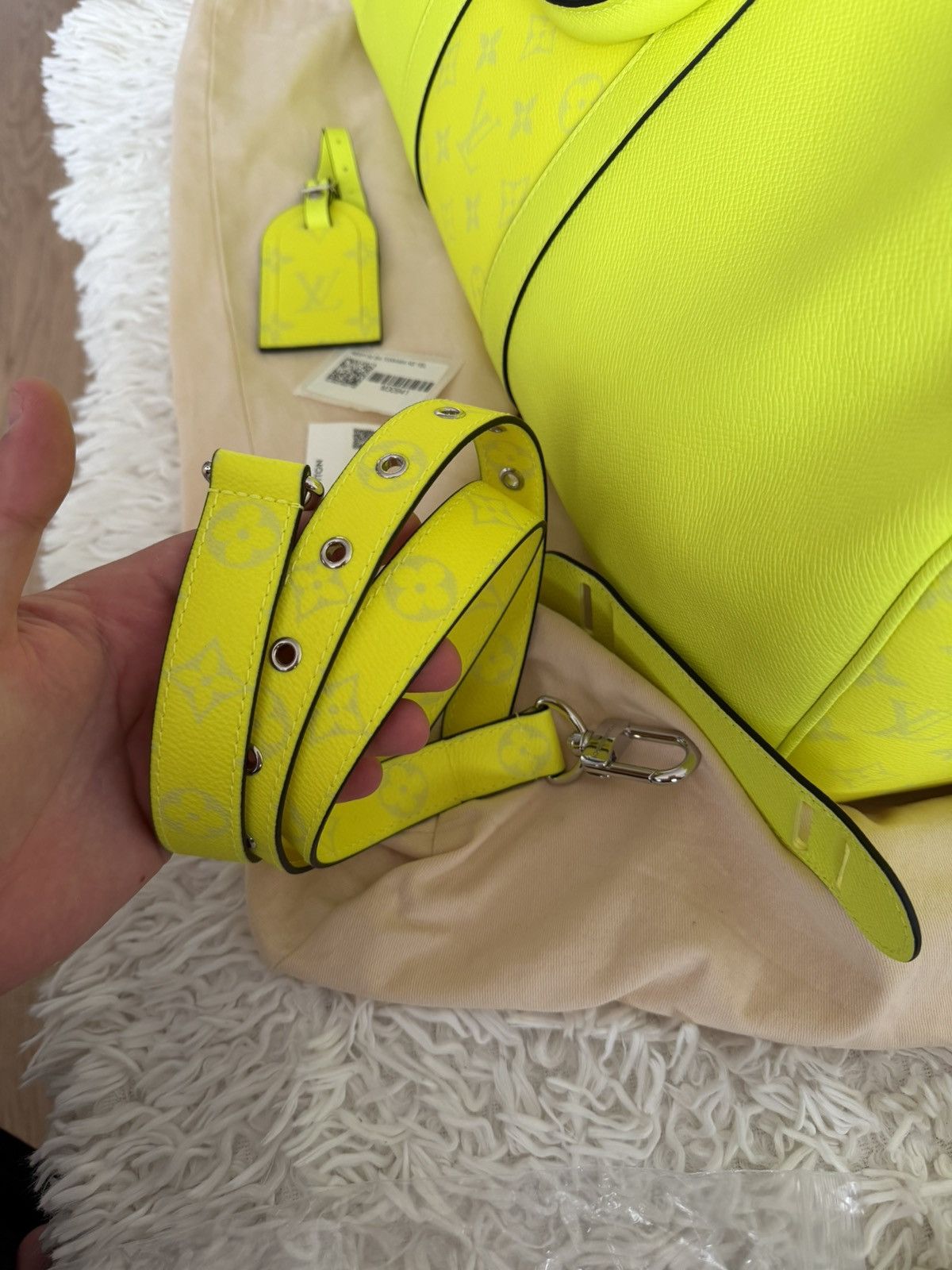 Louis Vuitton Louis vuitton neon keepall 50 Size ONE SIZE - 6 Thumbnail