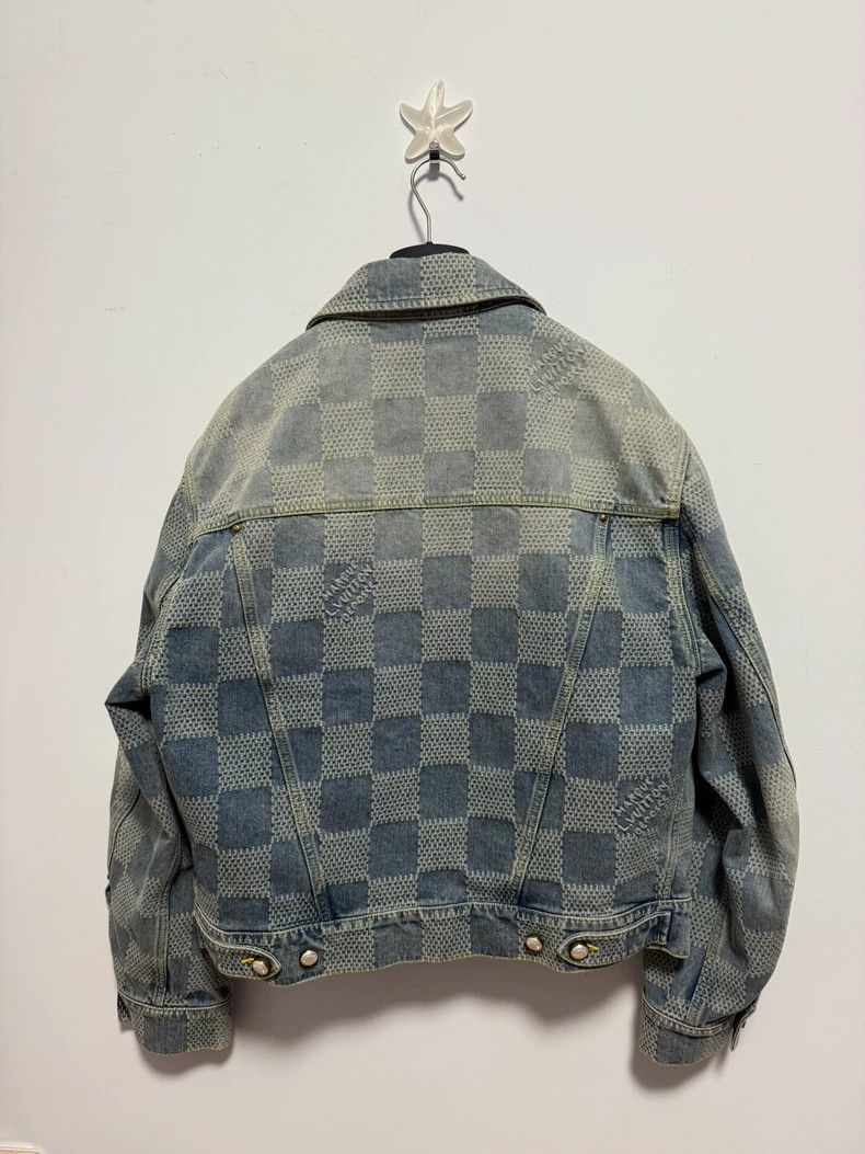 Louis Vuitton Louis VuittonCheckerboard denim jacket 2502-Nextarrow Size US M / EU 48-50 / 2 - 2 Thumbnail