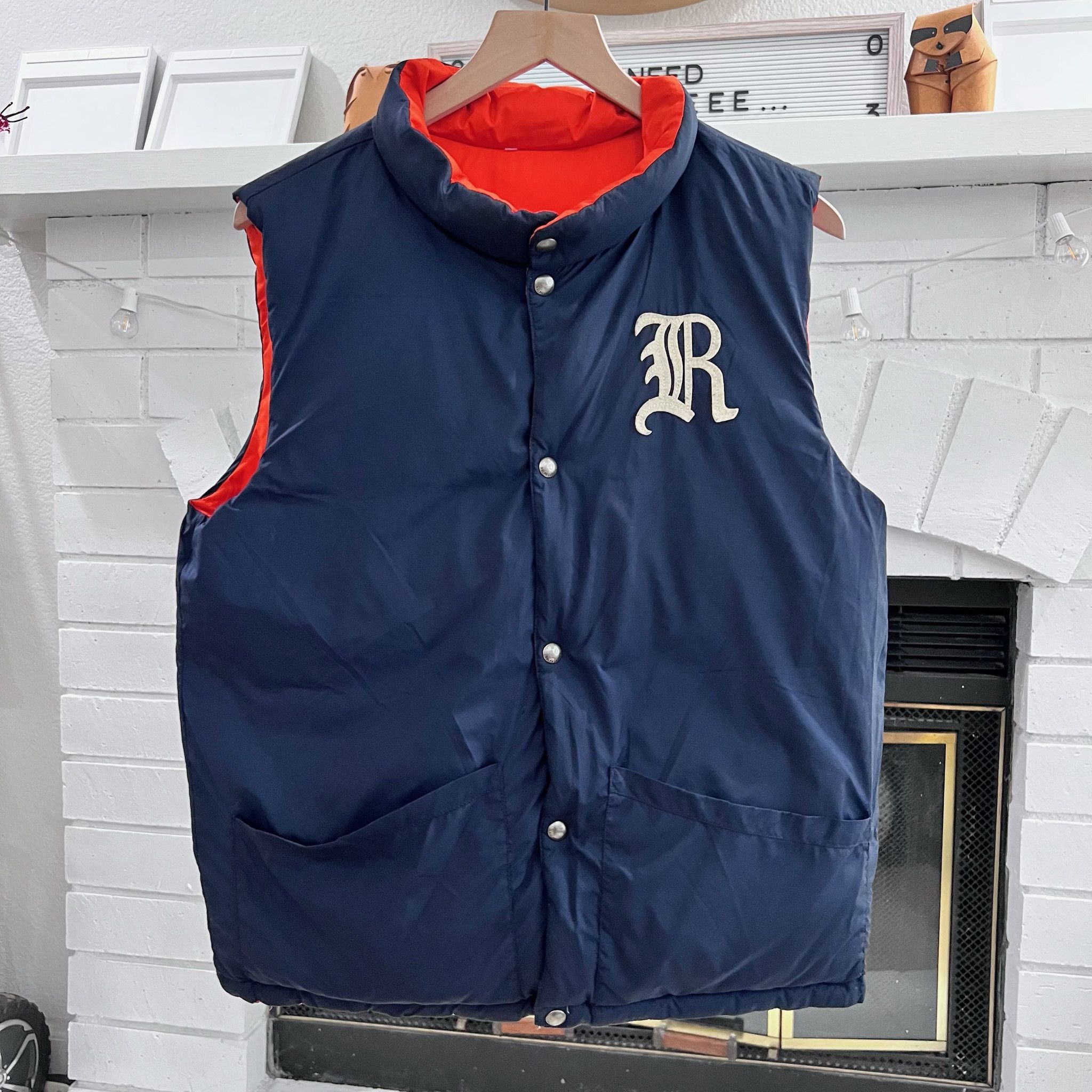 Polo Ralph Lauren Polo Ralph Lauren Reversible Quilted Down Puffer Vest Youth Size US XL / EU 56 / 4 - 1 Thumbnail