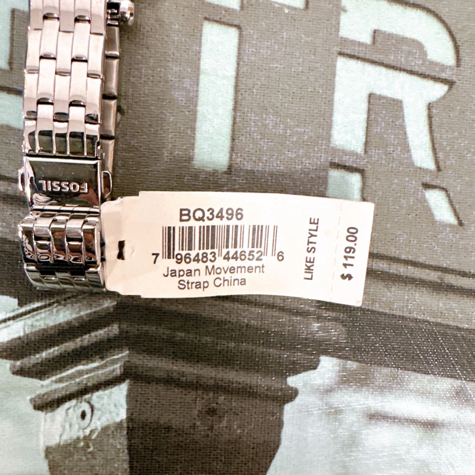 Fossil Fossil BQ3496 Tillie Three-Hand Stainless Steel Watch Size ONE SIZE - 7 Thumbnail