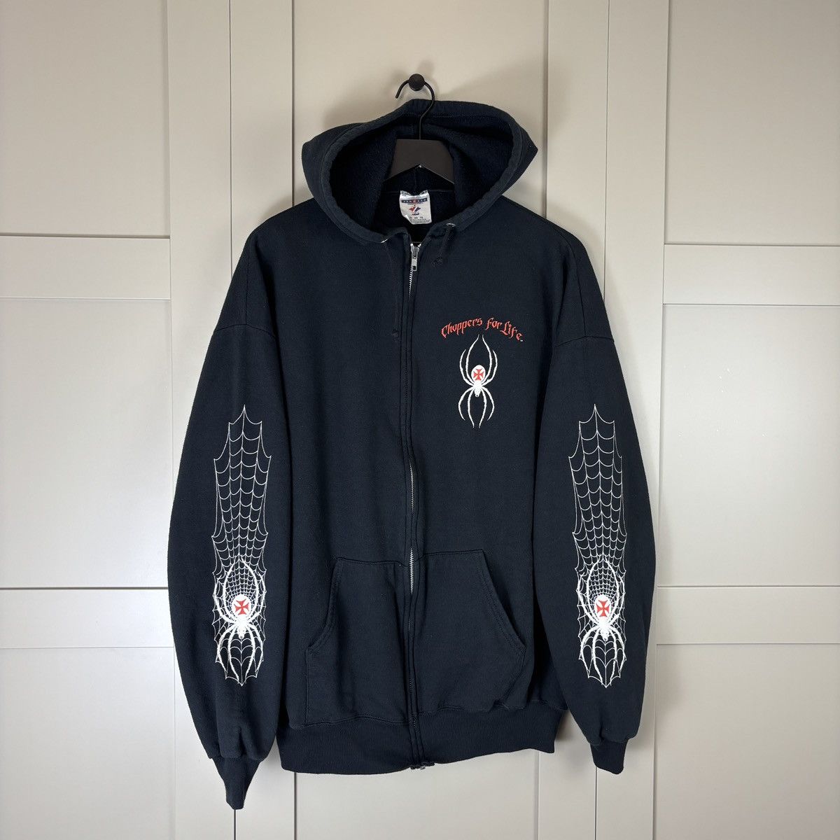 West Coast Choppers Vintage Choppers For Life Spider Logo
