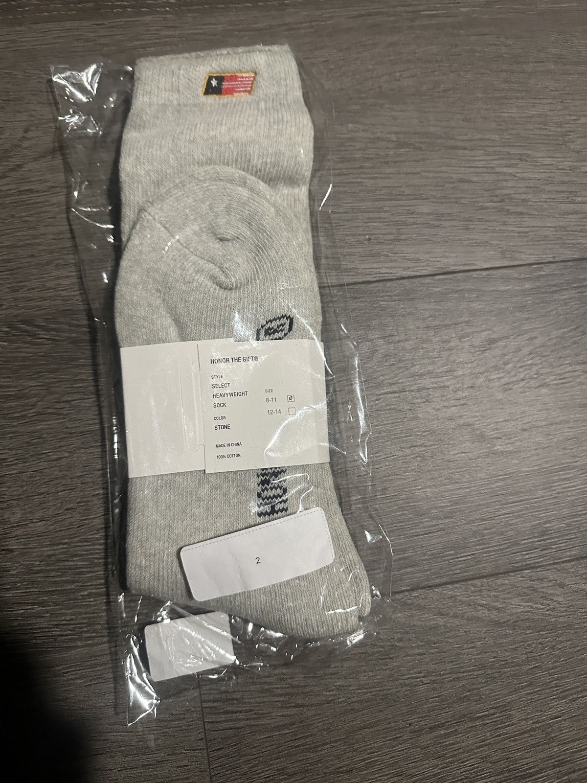 Honor the Gift Honor the gift stone gray socks Size ONE SIZE - 1 Thumbnail