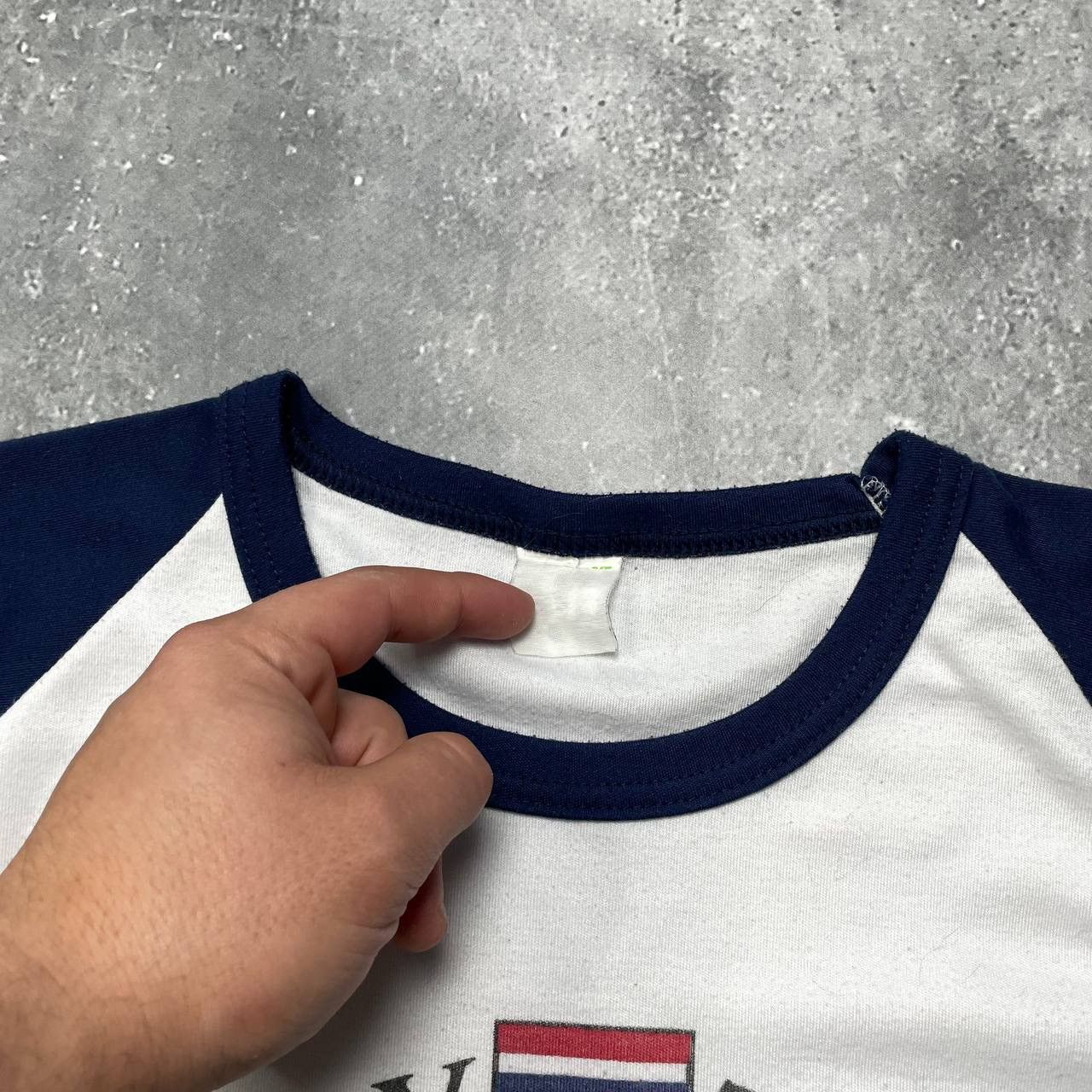 Vintage Vintage Muay Thai Kick Thailand Souvenir T Shirt White/ Blue Size US L / EU 52-54 / 3 - 9 Thumbnail