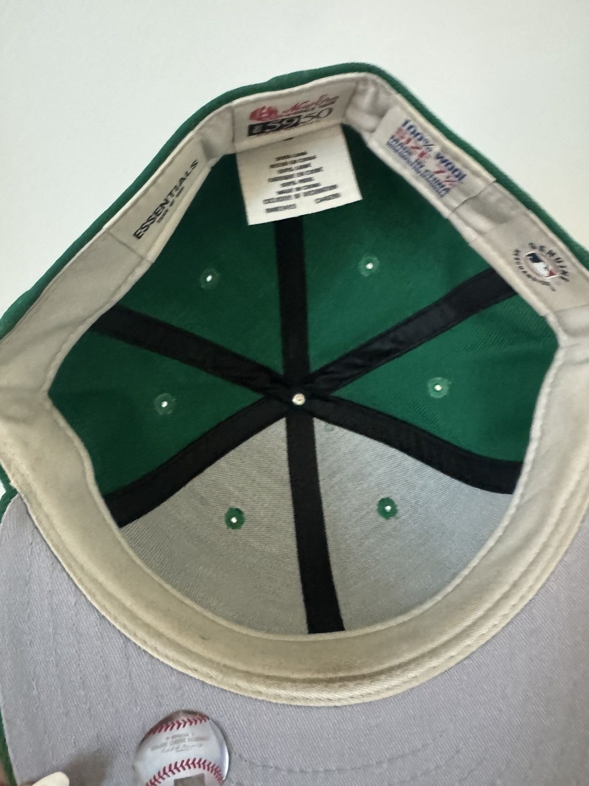 Fear of God × New Era Fear of God x New Era 59Fifty “Green” Fitted Hat Size ONE SIZE - 6 Thumbnail