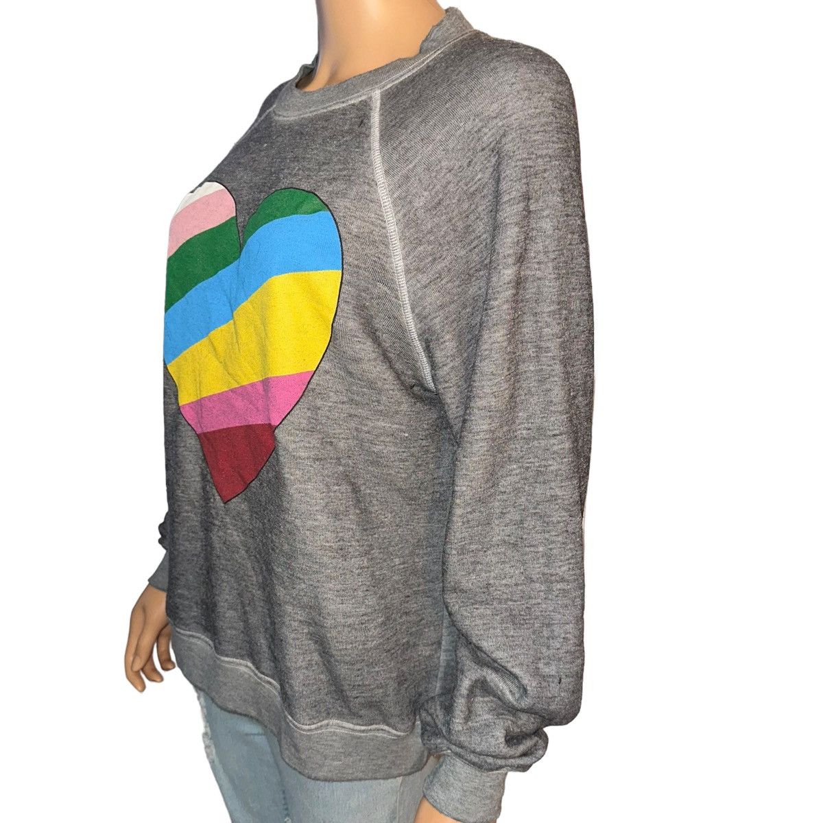Wildfox Wildfox rainbow heart sweatshirt Size XXS / US 00 / IT 34 - 4 Thumbnail