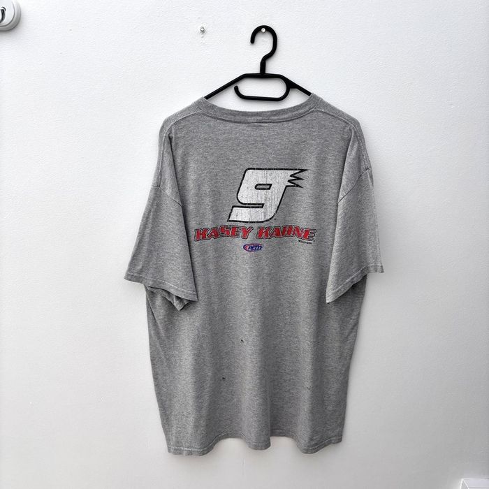 NASCAR Vintage NASCAR Budweiser grey racing beer T-shirt XL | Grailed