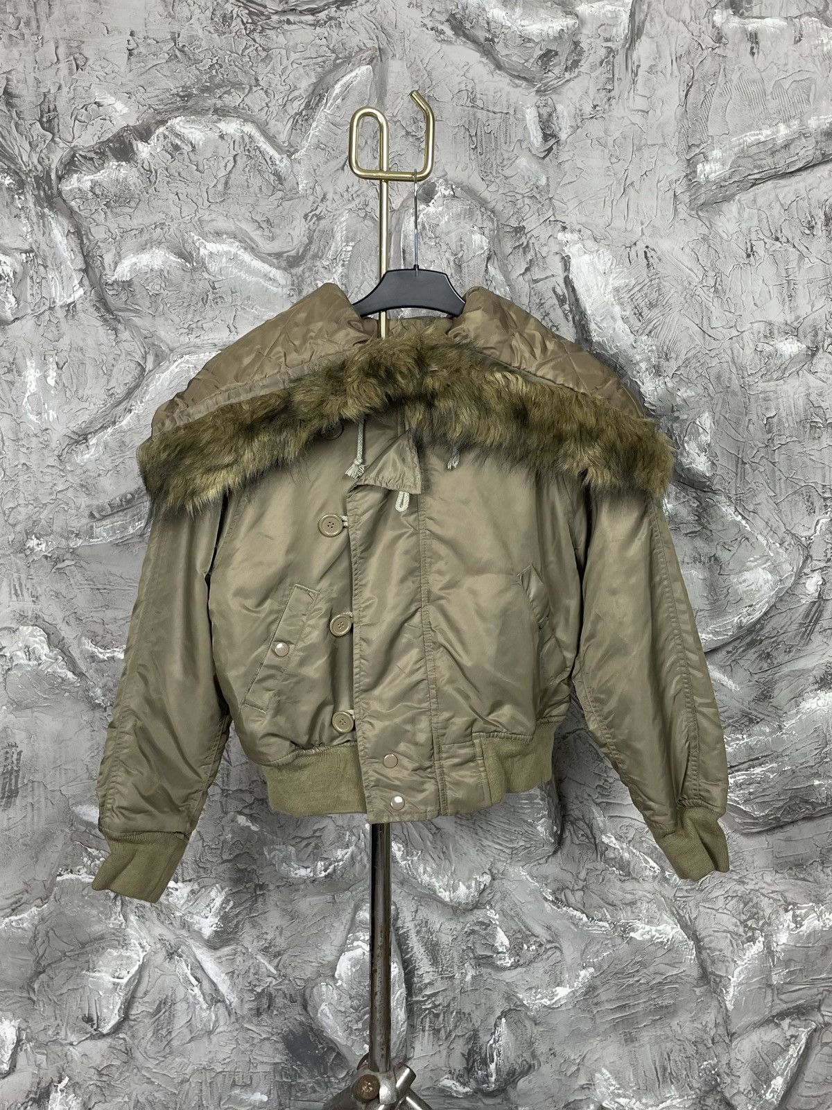 Hysteric Glamour Vintage Y2K Fur Zip Hood Bomber IfSixWasNine Lgb Style Size US S / EU 44-46 / 1 - 3 Thumbnail