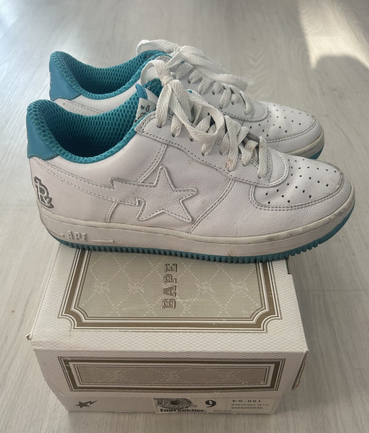 Bape RARE OG 2002 A BATHING APE X REVOLVER BAPESTA Size US 9 / EU 42 - 3 Thumbnail