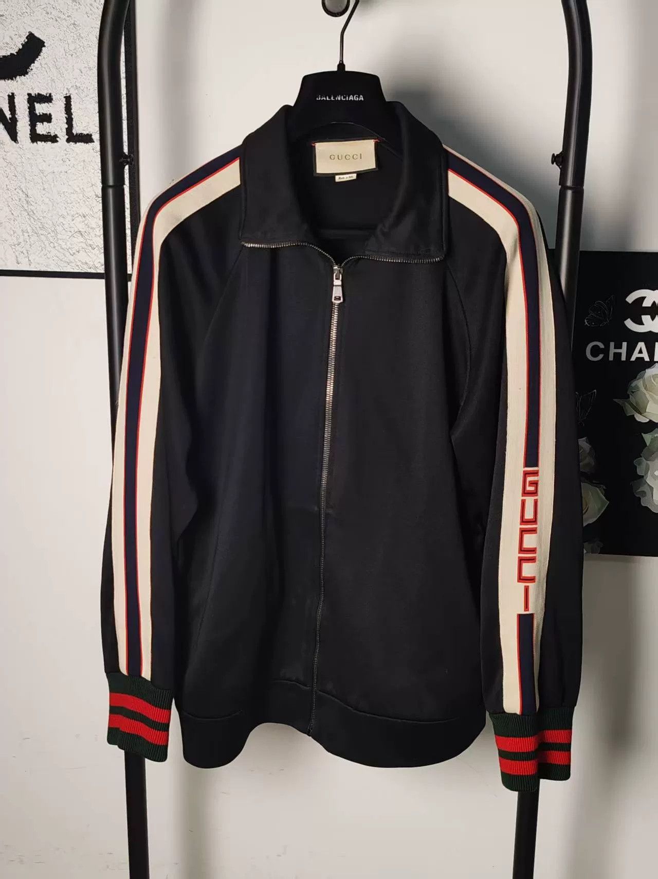 Gucci Gucci Logo Varsity Jacket for School Size US M / EU 48-50 / 2 - 1 Thumbnail