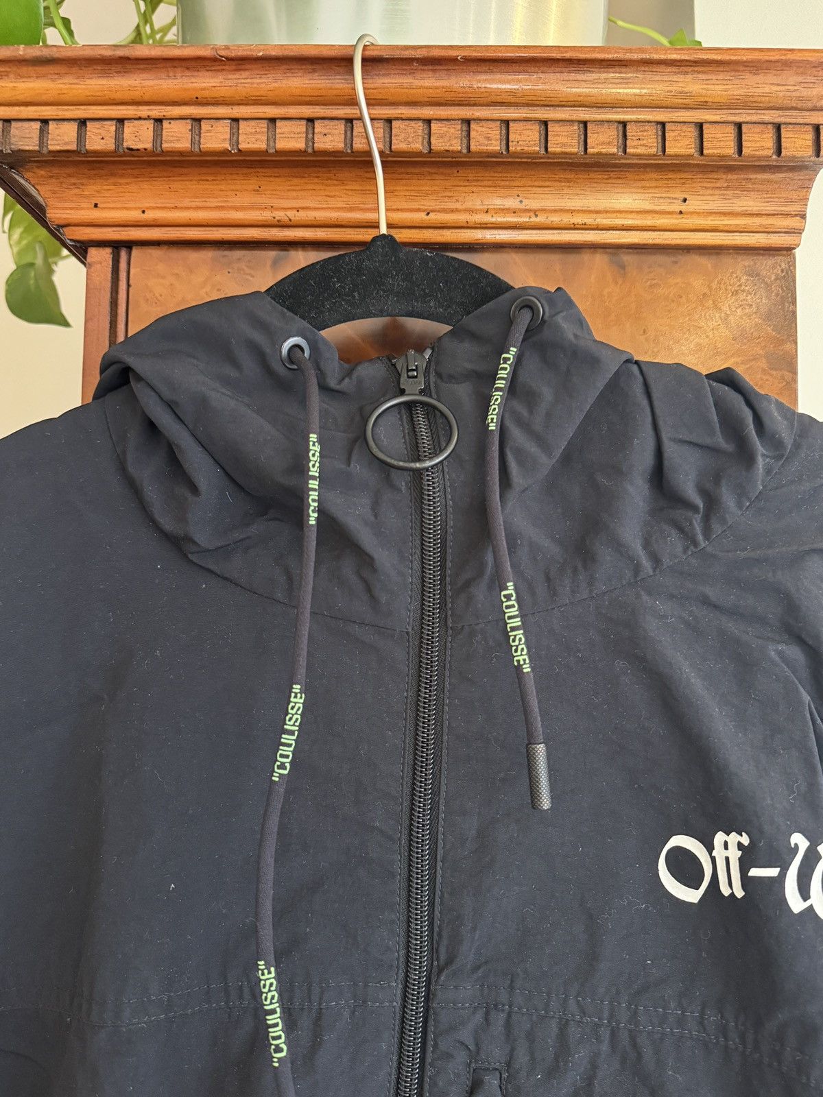 Off-White Off-White Impression Black Windbreaker Size Medium Size US M / EU 48-50 / 2 - 7 Thumbnail
