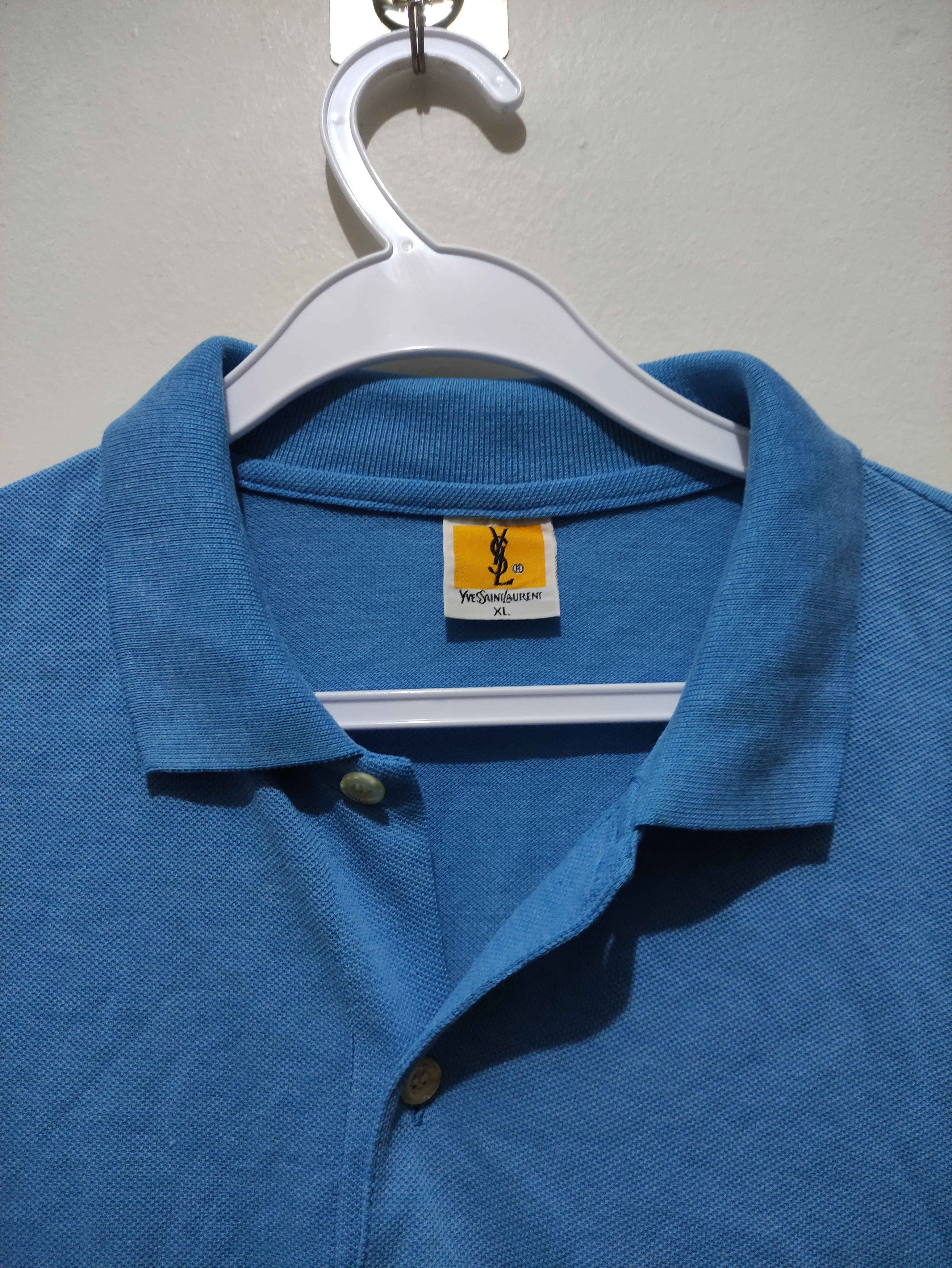 Yves Saint Laurent Yves Saint Laurent YSL Vintage Polo T-Shirt Size US XL / EU 56 / 4 - 5 Thumbnail