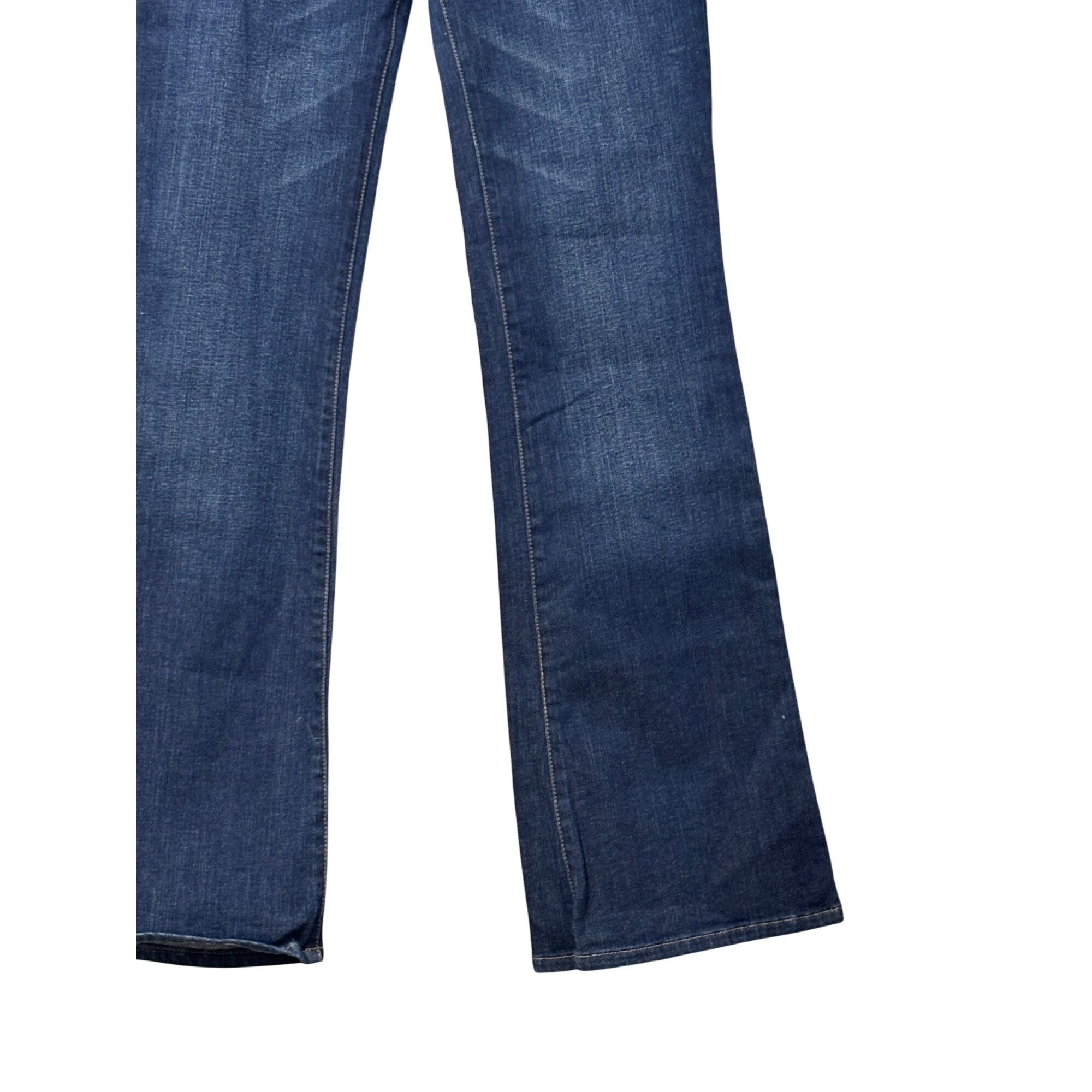 Other M1868 Womens Dark Wash Denim Flare Jeans Size 4/27" Size 27" / US 4 / IT 40 - 4 Thumbnail