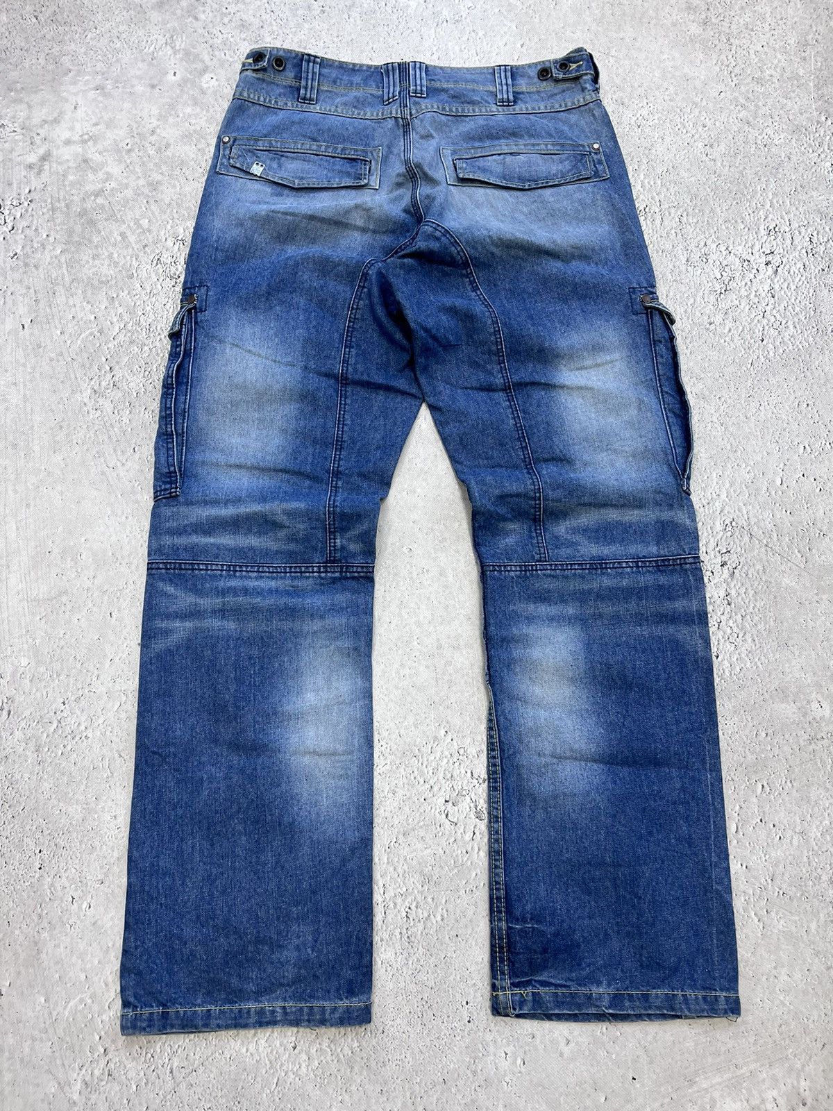 Issey Miyake × Japanese Brand × Tete Homme 2000s Tete Home Multipocket Bondage Cargo Pants Size US 35 - 12 Thumbnail