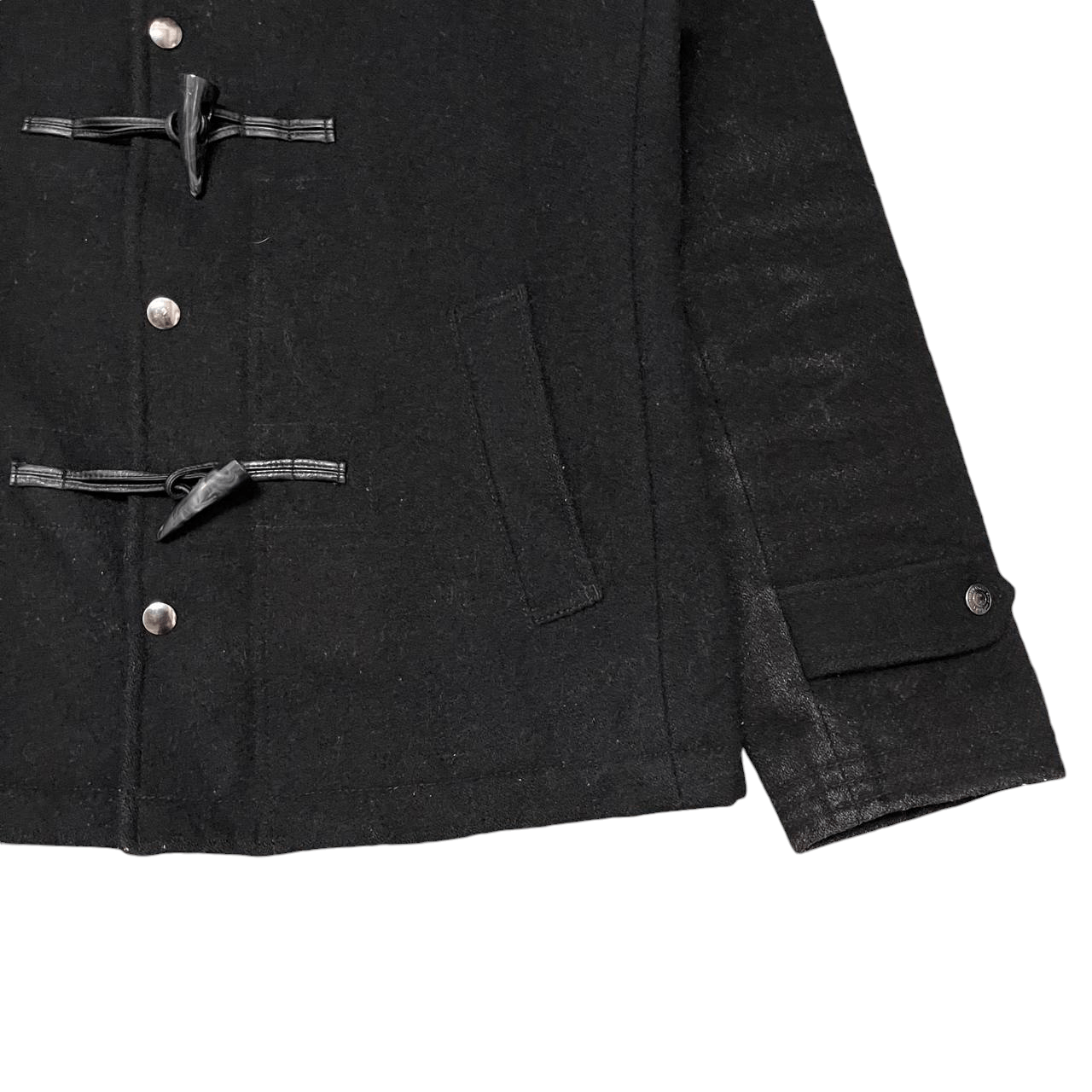 Tornado Mart Tornado Mart Wool Hooded Coat Size US M / EU 48-50 / 2 - 4 Thumbnail