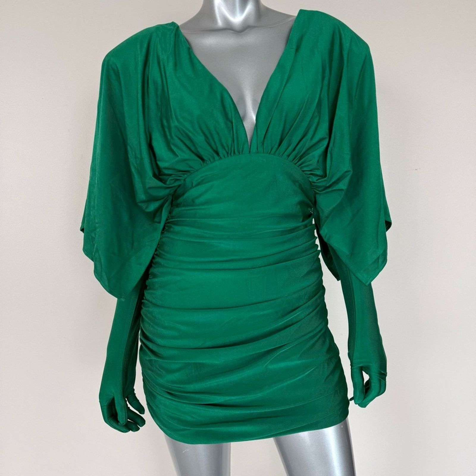 Luxe NWT!!! LUXE dress with gloves size L Retail 120$ Size L / US 10 / IT 46 - 1 Thumbnail