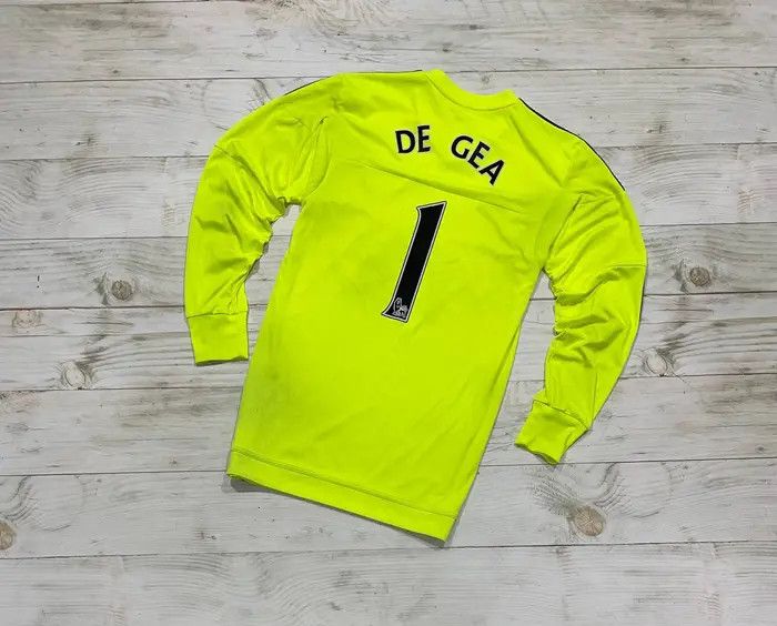 Adidas Manchester United 2015 2016 De Gea #1 Goalkeeper Jersey Size US M / EU 48-50 / 2 - 1 Thumbnail