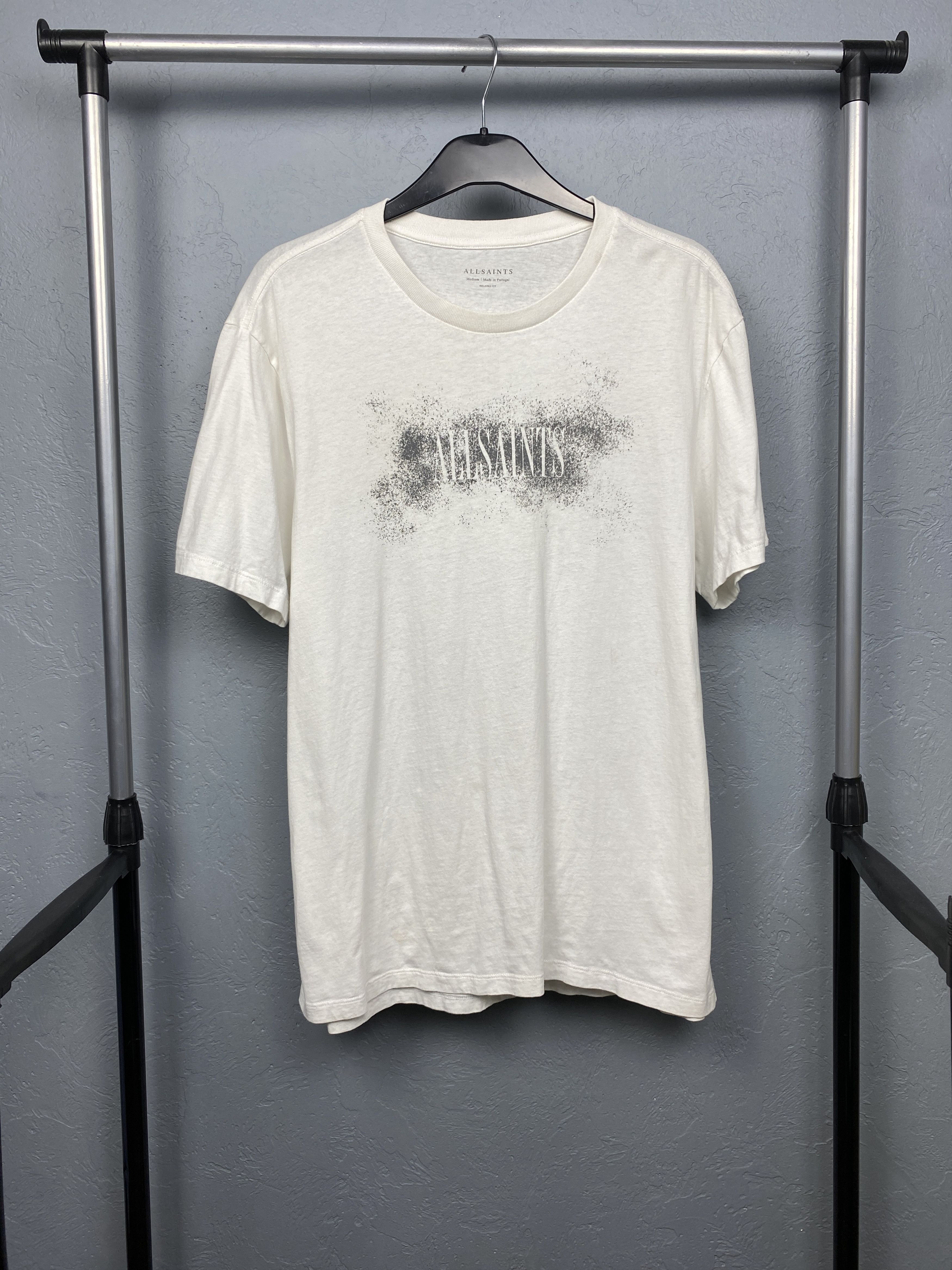 Allsaints Allsaints Shadow Stamp Mens Crew Neck T-Shirt Size US M / EU 48-50 / 2 - 3 Thumbnail