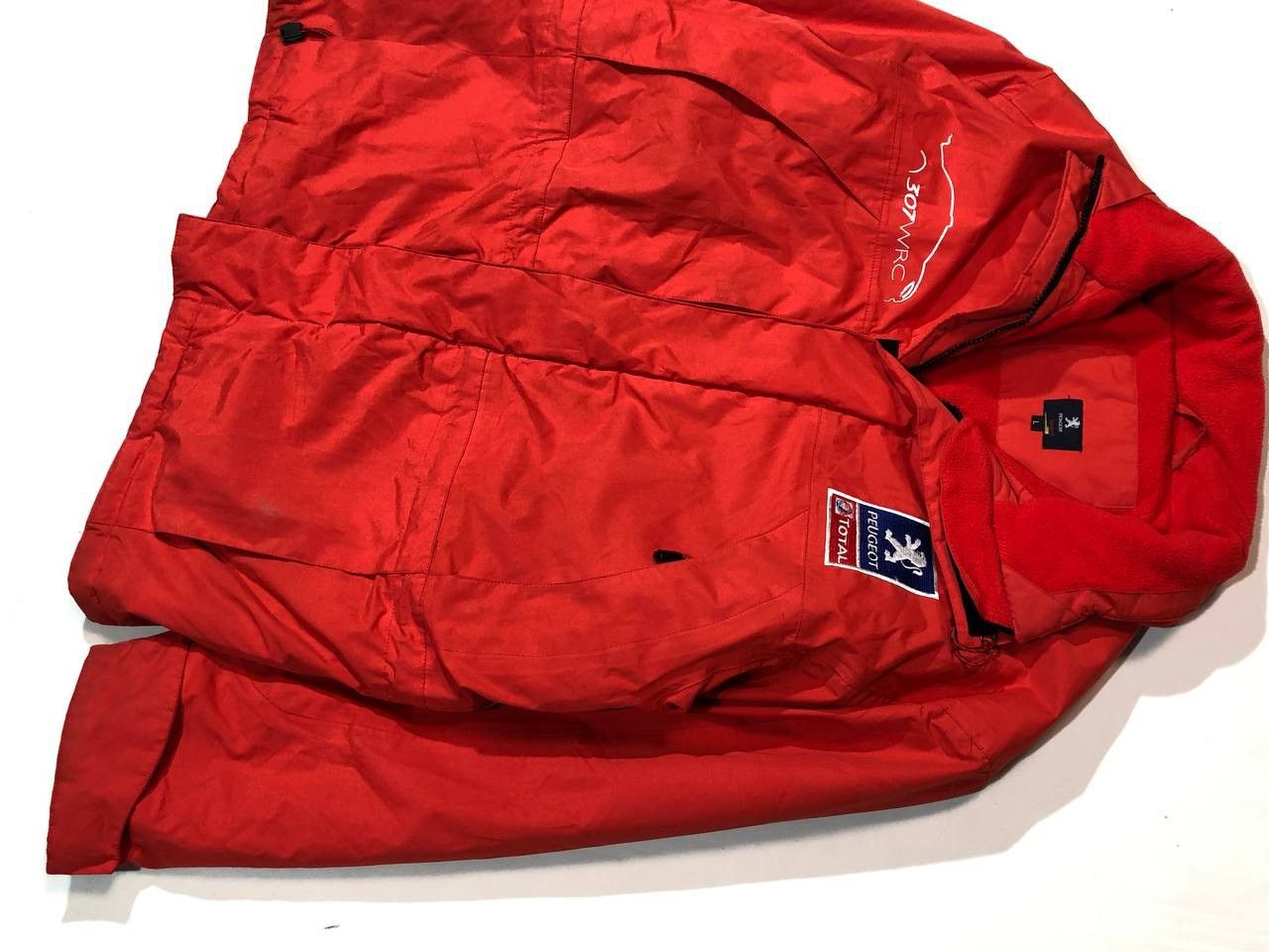 NASCAR Peugeot Total 307 WRC Racing Jacket Vintage Size US L / EU 52-54 / 3 - 4 Thumbnail