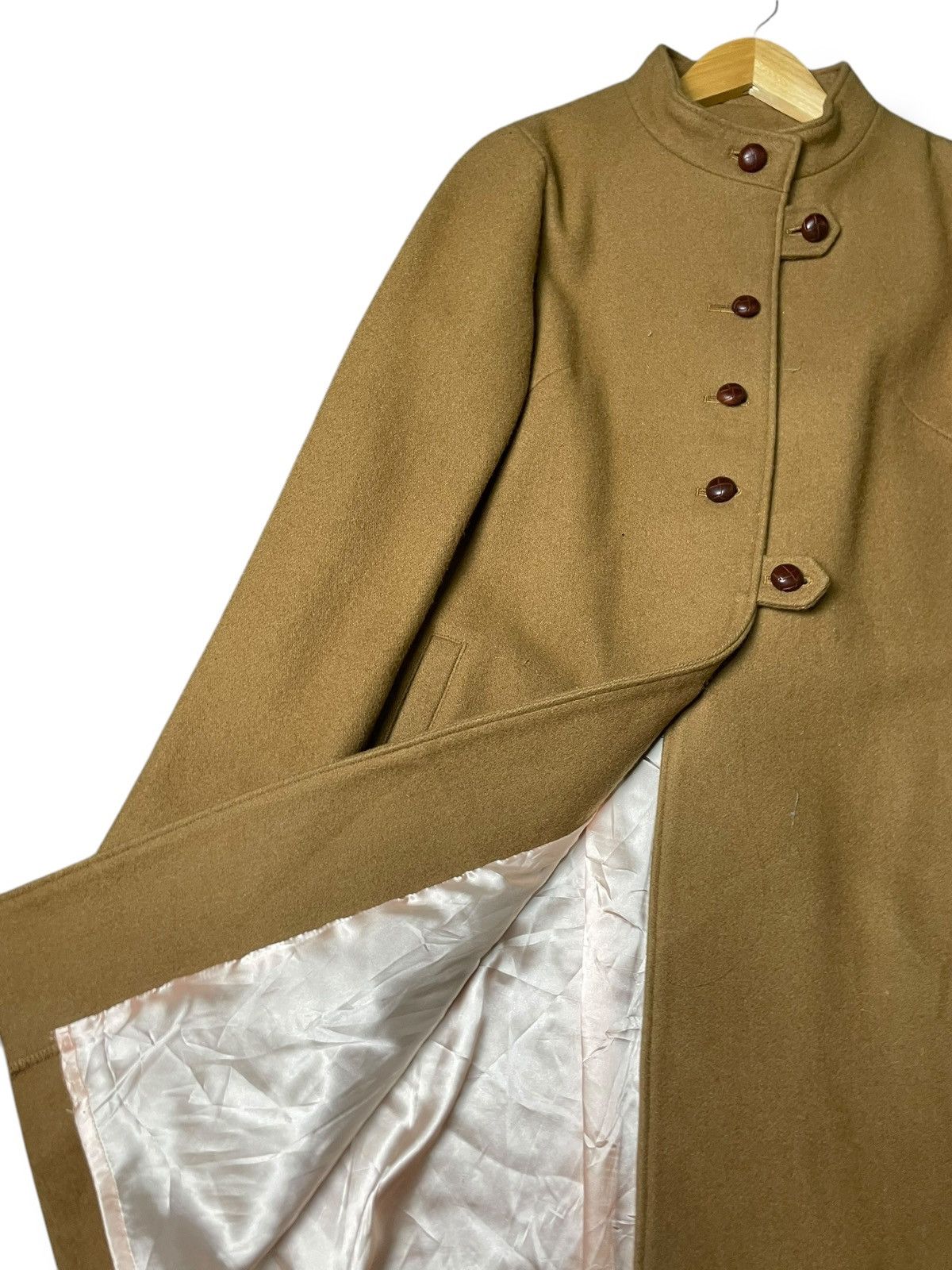 Japanese Brand × Vintage Ballerina Pink Readymade Long Wool Coat (69) Size XXS / US 00 / IT 34 - 6 Thumbnail