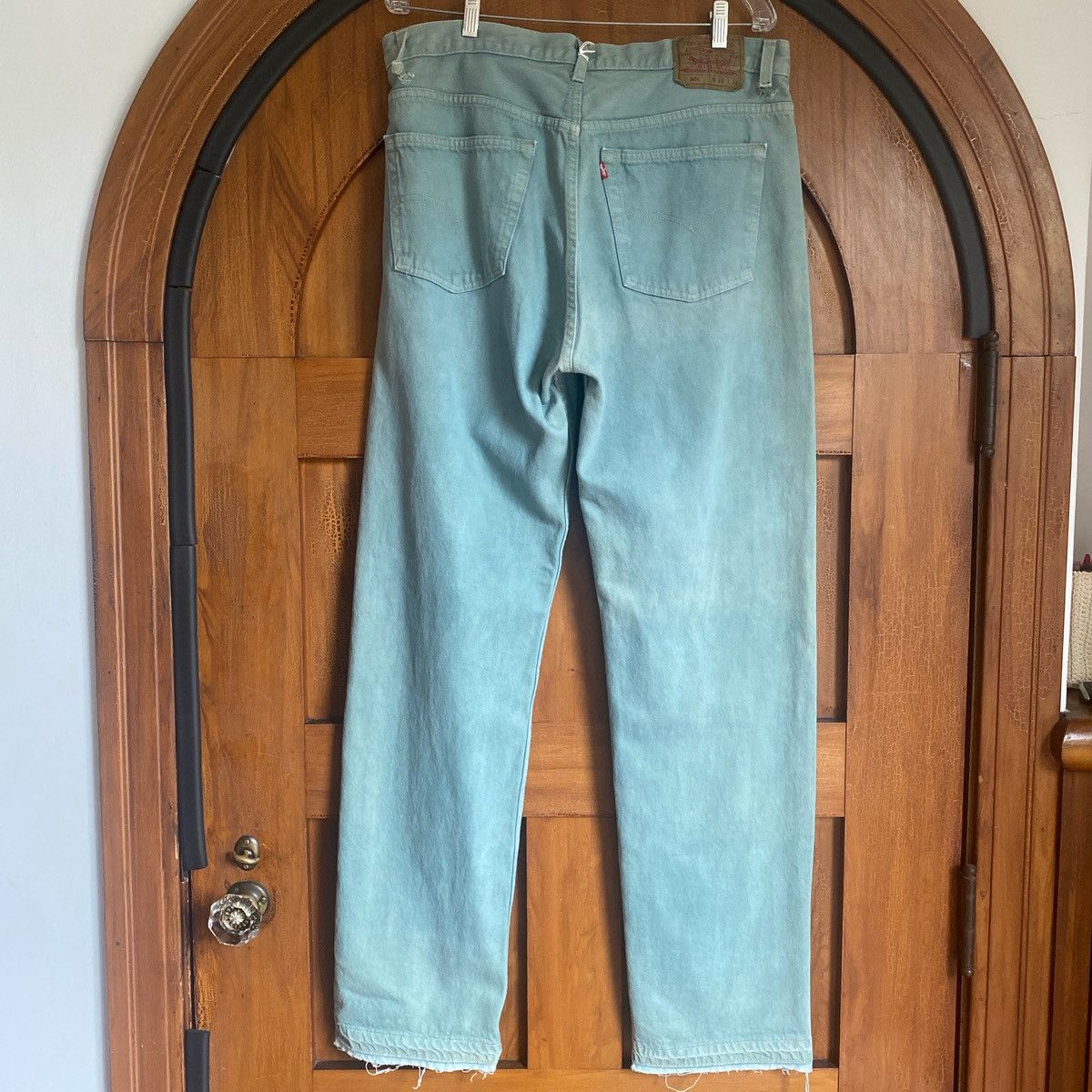 Levi's × Vintage Vintage Levi’s 501 in seafoam 80s-90s Size US 38 / EU 54 - 2 Thumbnail