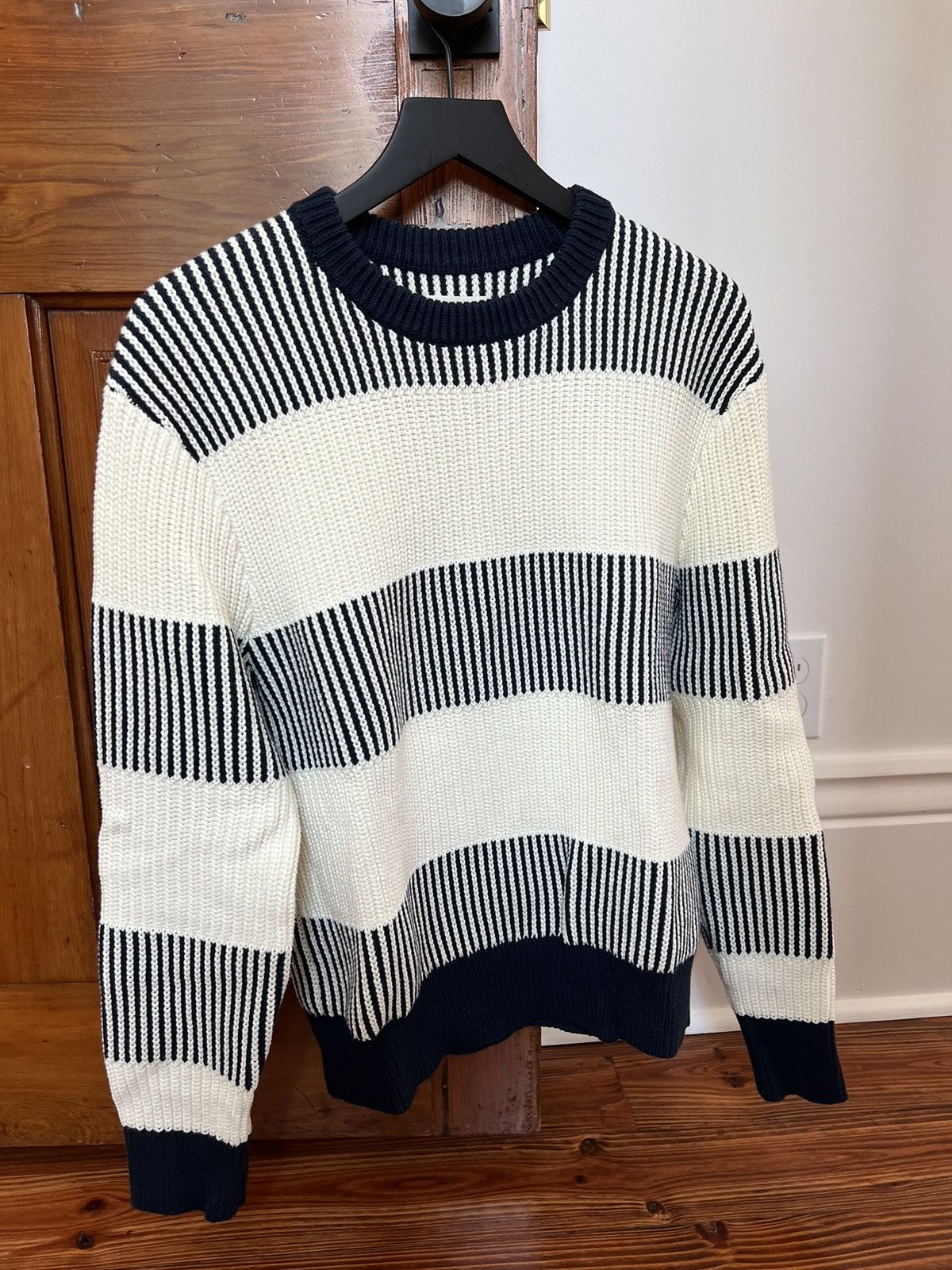 Aime Leon Dore Aime Leon Dore Striped Shaker Stitch Sweater | Grailed