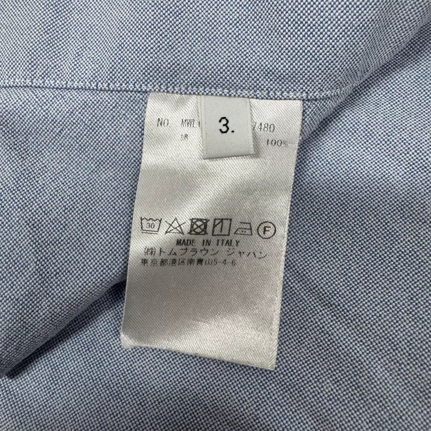 Thom Browne TB Oxford LS shirt 3 99 new