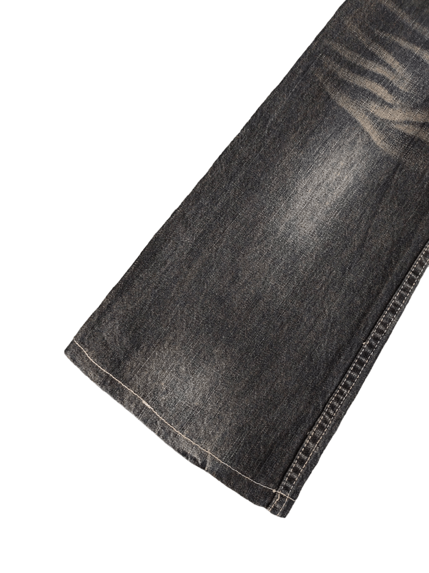 semanticdesign Flare Jeans Semantic Design Distress Faded Bootcut Denim Size US 34 / EU 50 - 19 Thumbnail