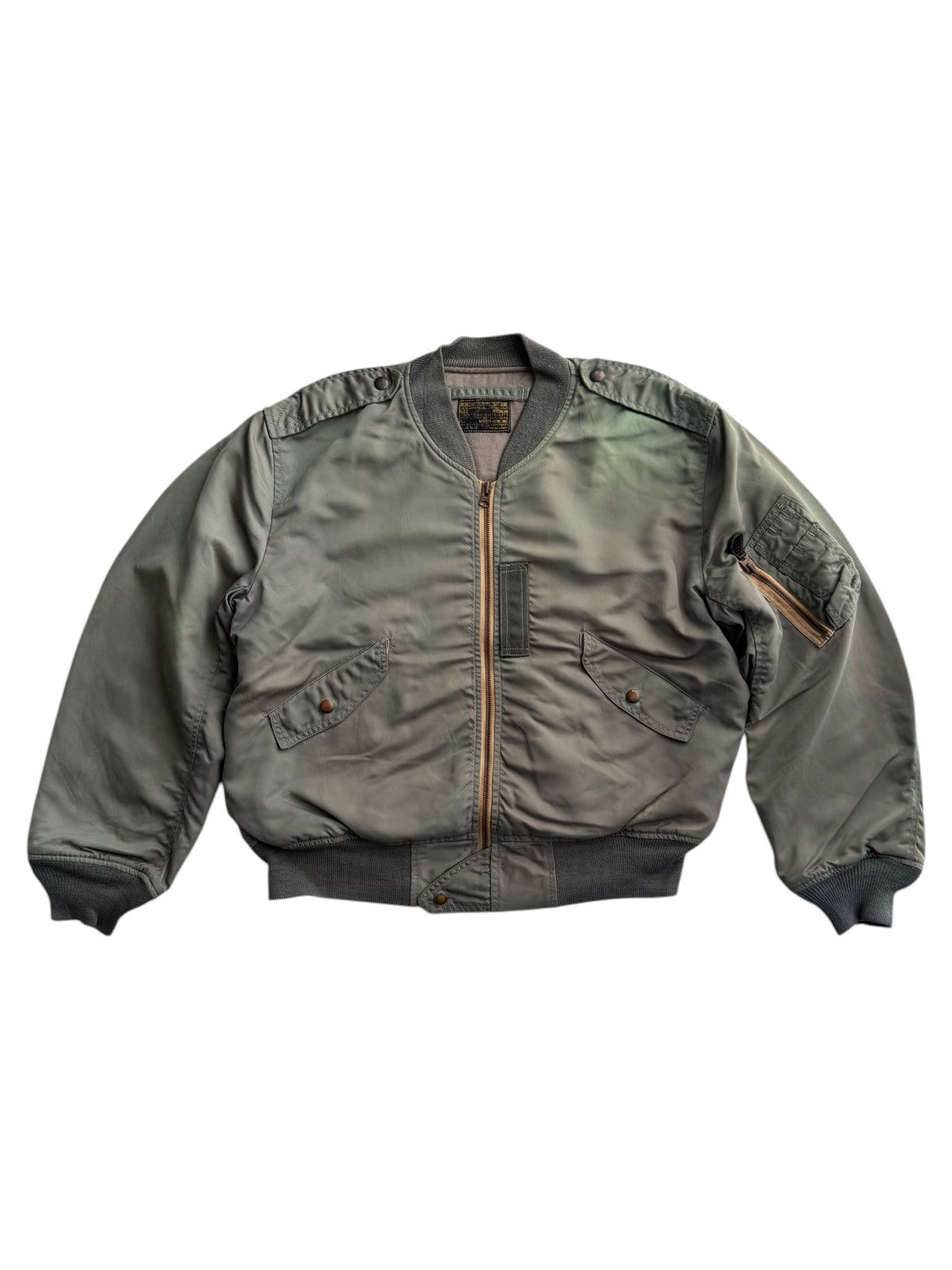 Japanese Brand VERY RARE VINTAGE JACKET FLIGHT BOMBER L2B PHERROWS Size US M / EU 48-50 / 2 - 1 Thumbnail