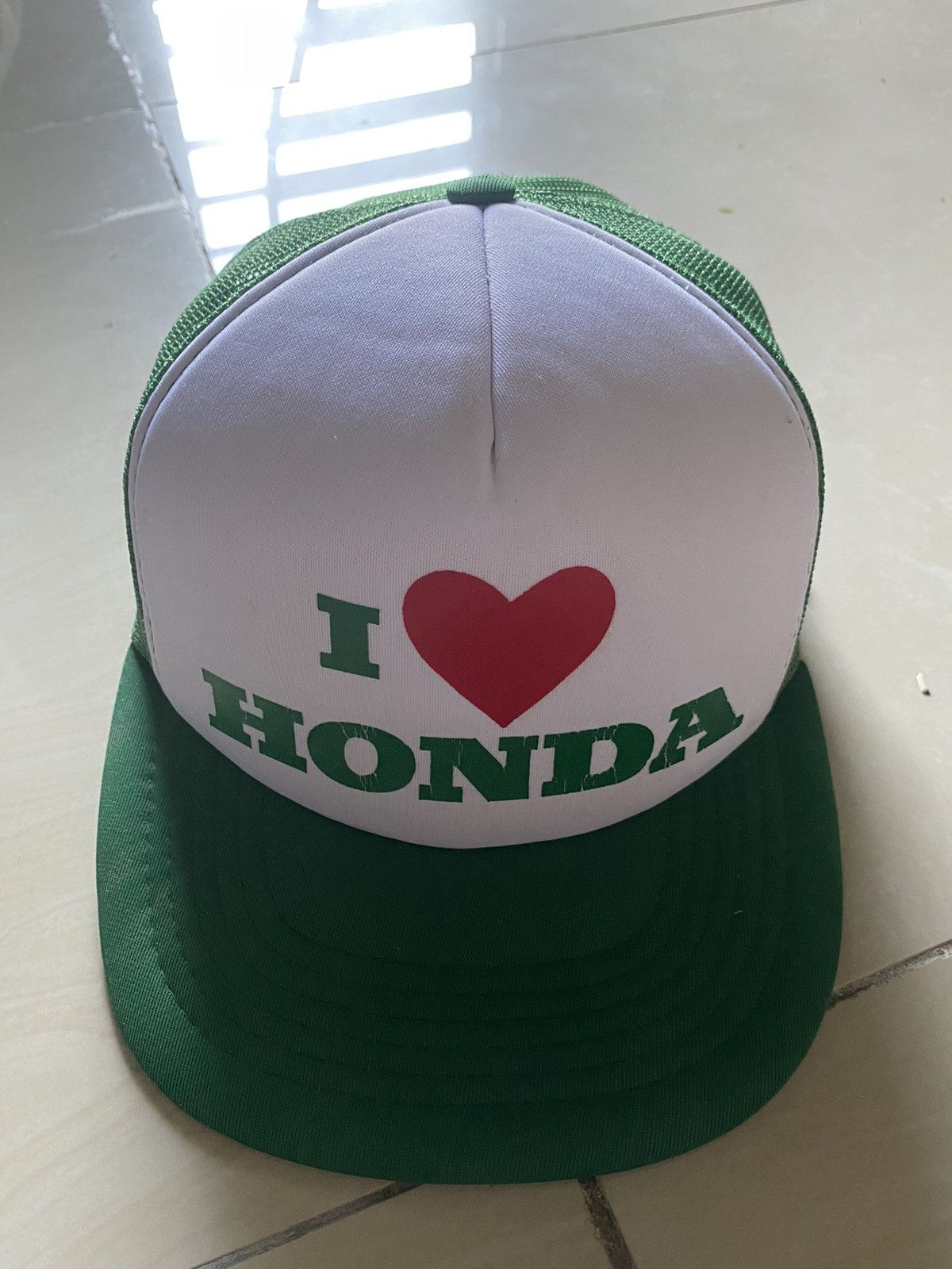 Honda Vintage 90s HONDA TRUCKER HAT Size ONE SIZE - 6 Thumbnail