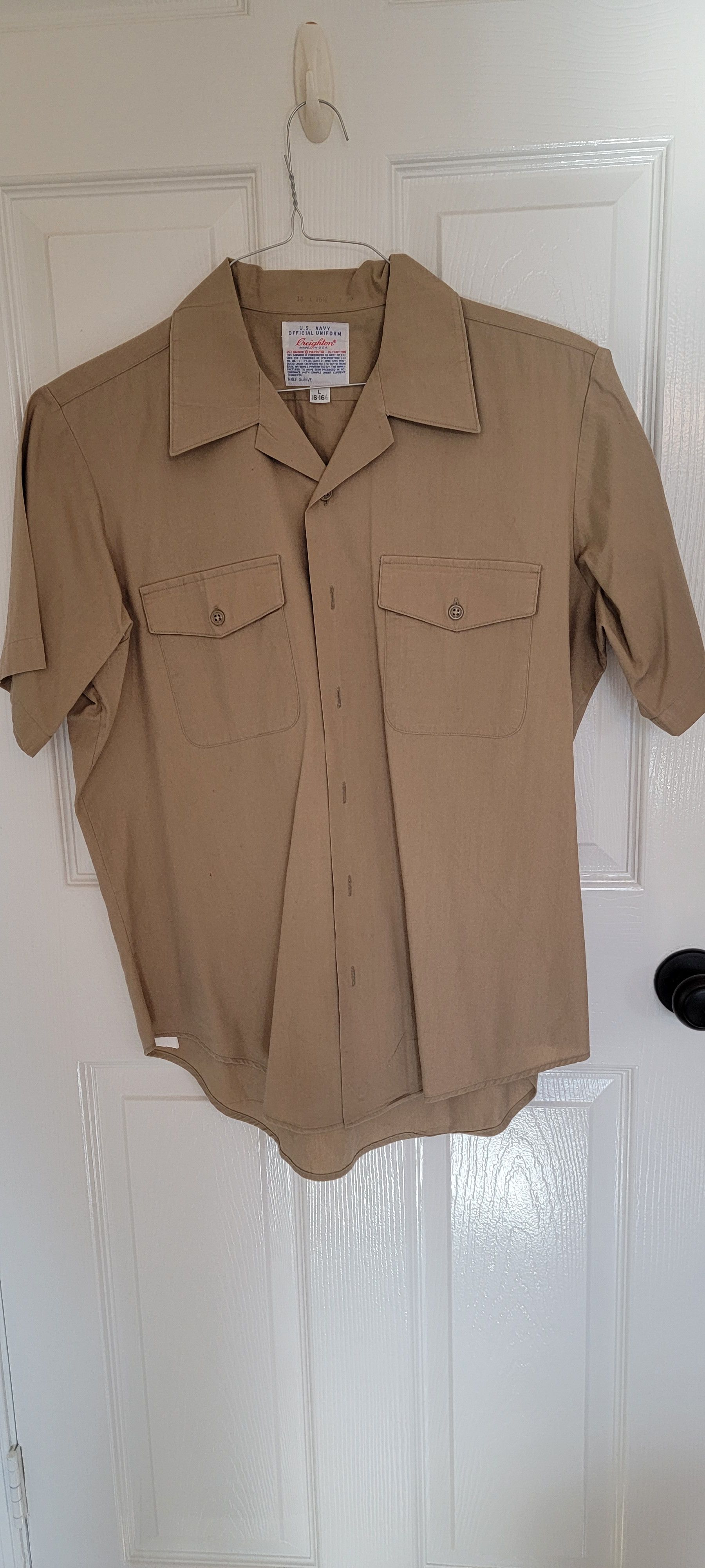 Creighton Military vintage uniform shirt Size US L / EU 52-54 / 3 - 1 Thumbnail