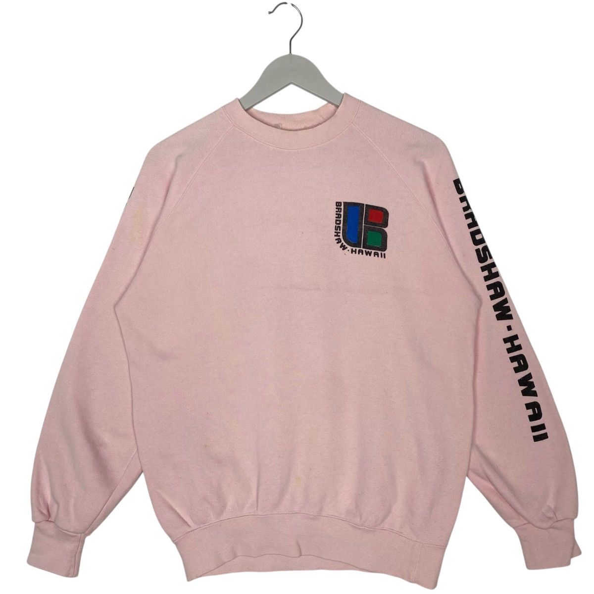 Other Vintage Hawaiian Printed Crewneck Sweatshirt Pink Size M Size M / US 6-8 / IT 42-44 - 1 Thumbnail