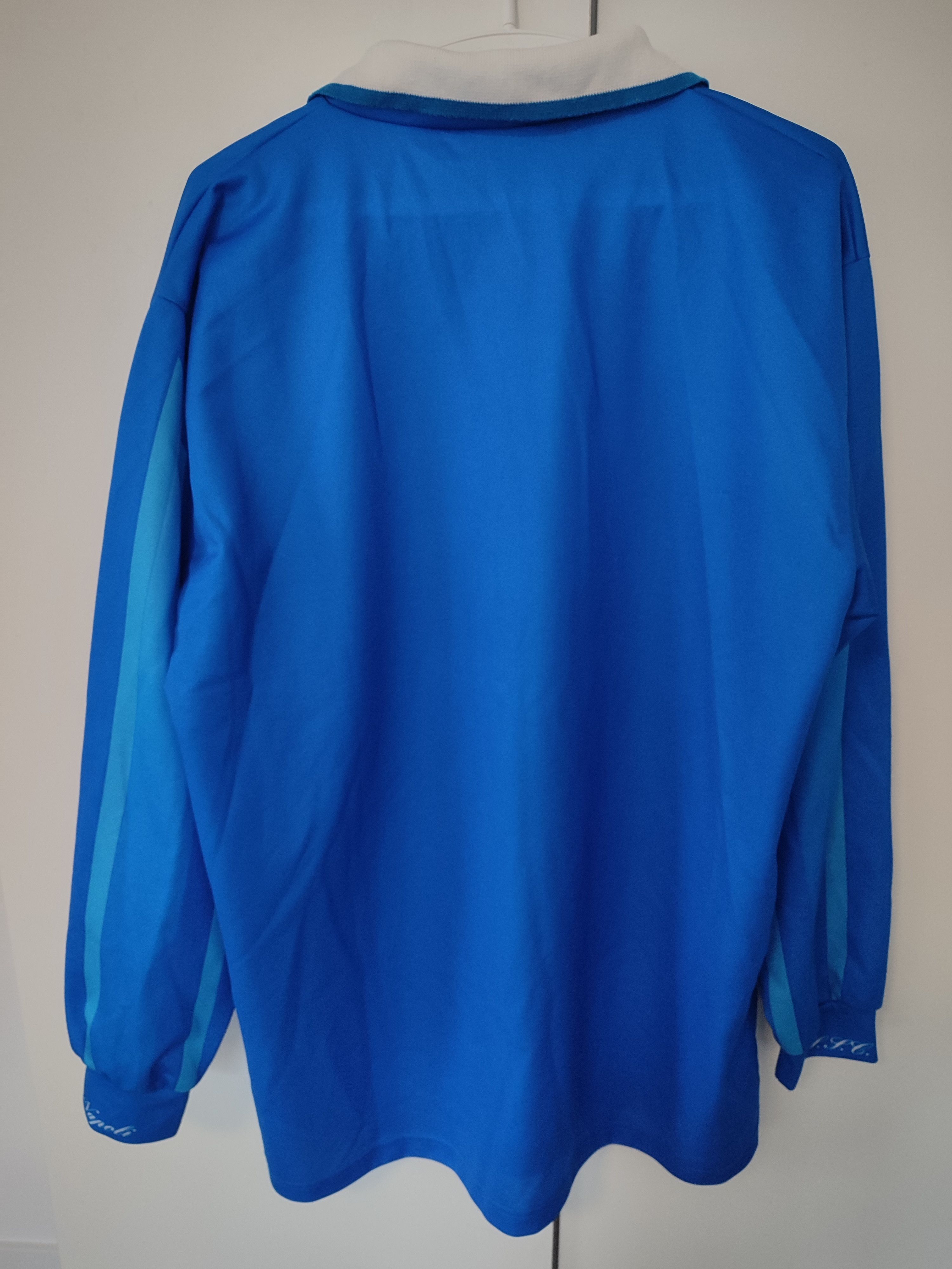 Lotto Sport Vintage Lotto SSC NAPOLI 1996-1997 Long Sleeve Home FOOTBALL Size US L / EU 52-54 / 3 - 14 Thumbnail