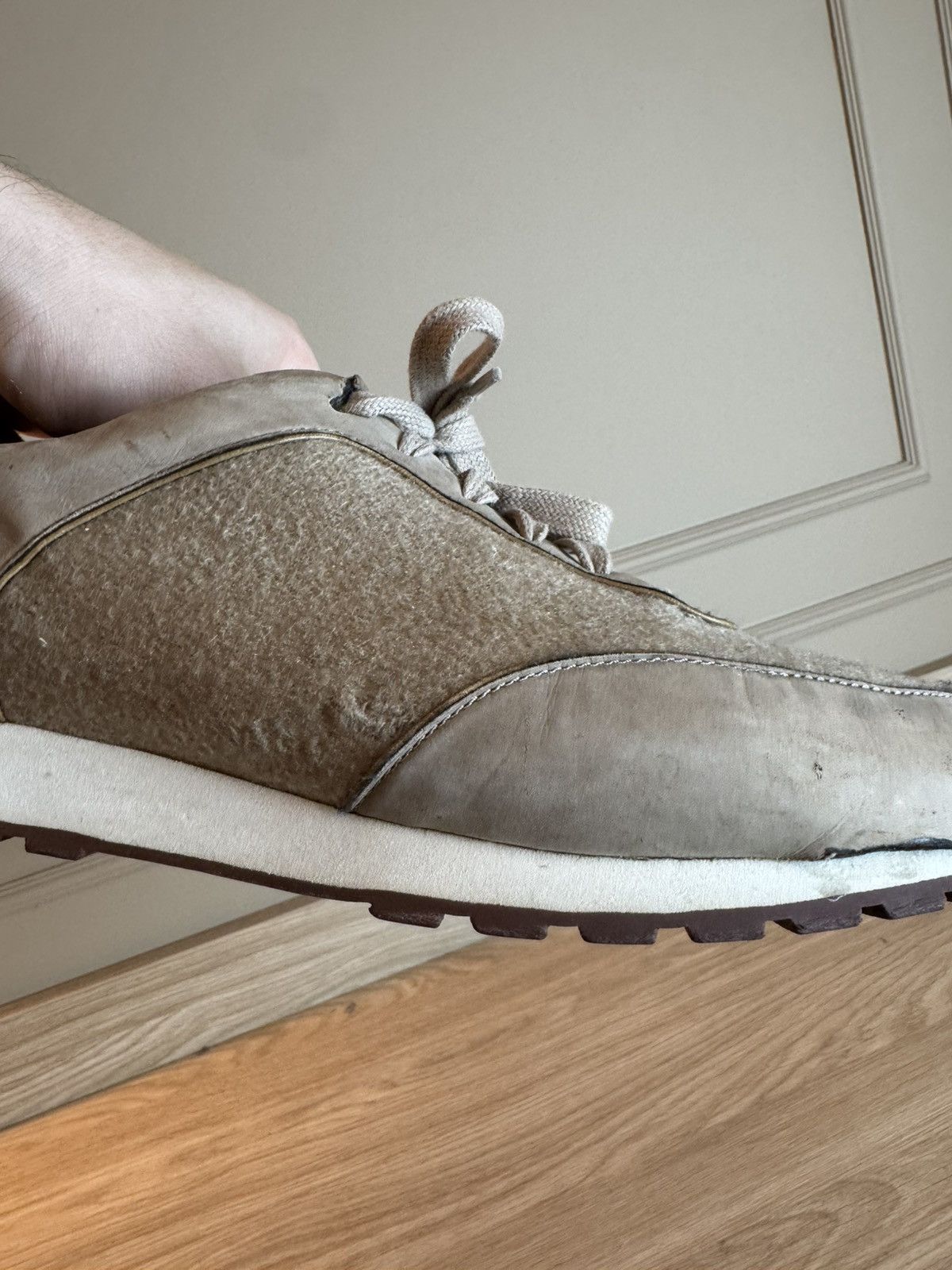 Loro Piana Loro Piana Weekend Walk Suede Sneaker Size US 11.5 / EU 44-45 - 8 Thumbnail