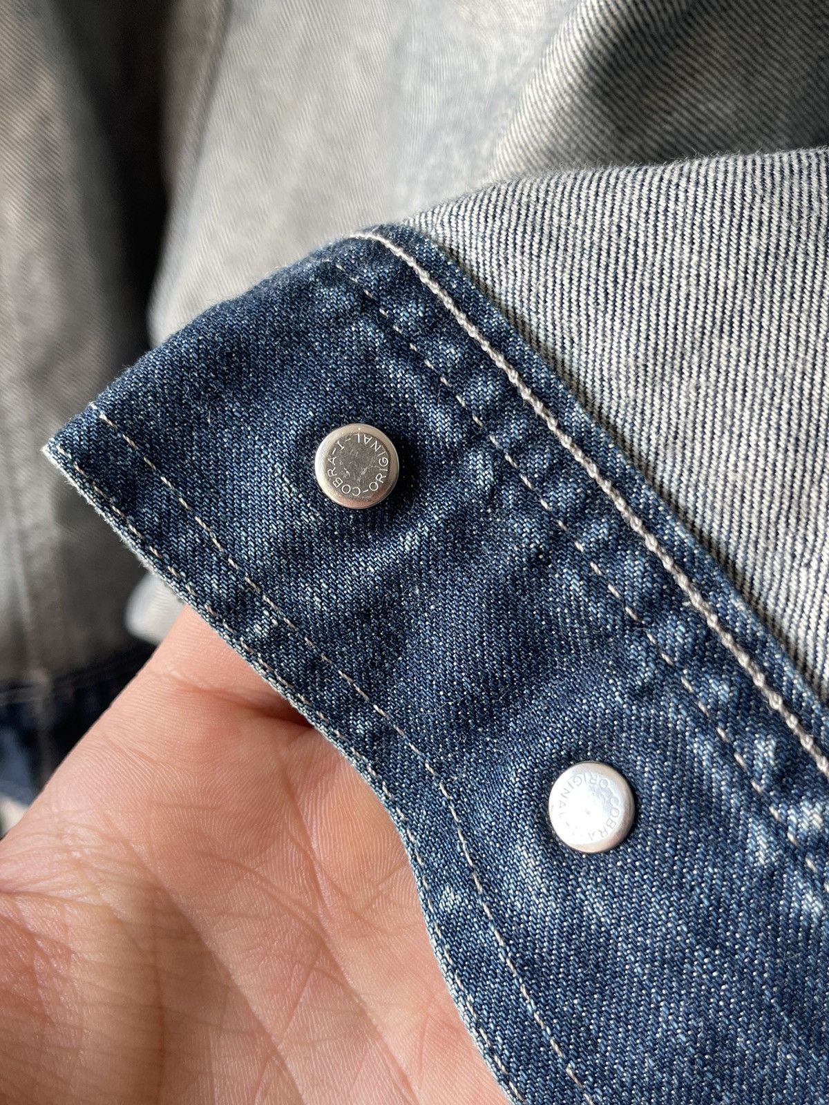 Kenzo 90s Vintage Kenzo Homme Distressed Denim Jacket Size US M / EU 48-50 / 2 - 8 Thumbnail