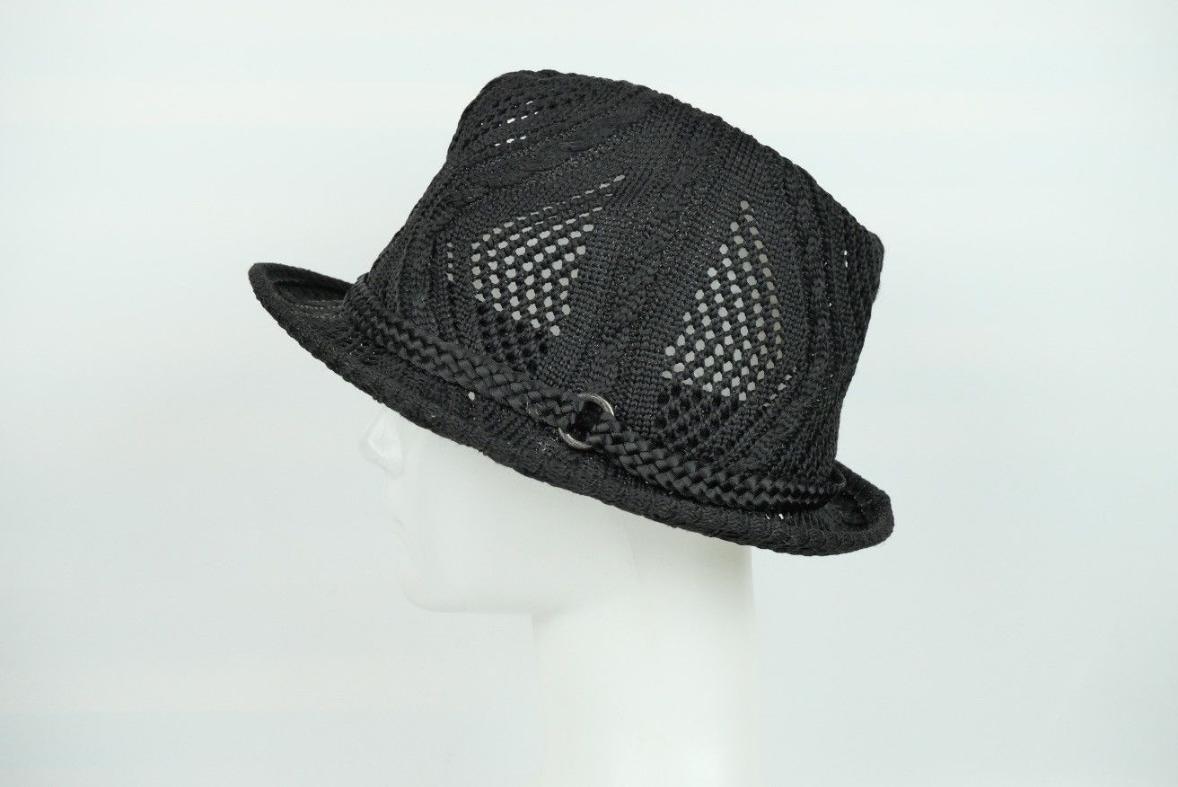 Japanese Brand Vintage Trilby Hat Black Hat Size ONE SIZE - 2 Thumbnail