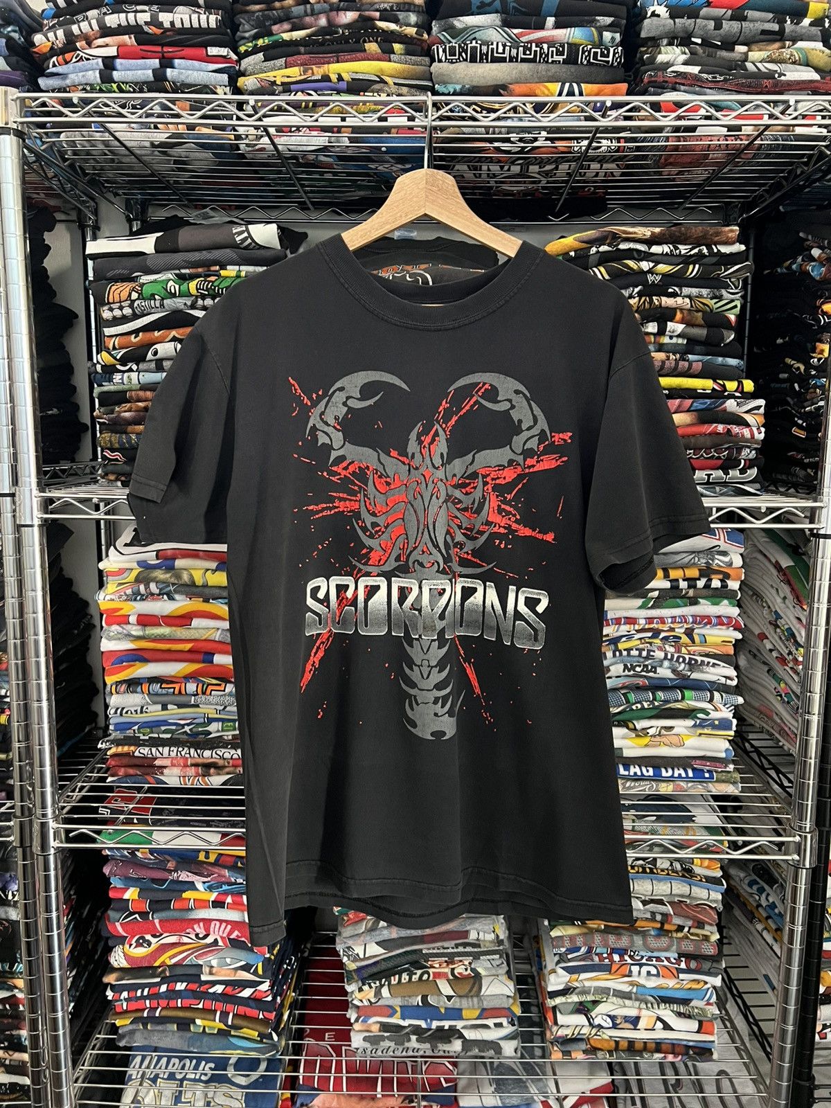 Band Tees 2008 Scorpions Humanity Hour I Tee Size US L / EU 52-54 / 3 - 1 Thumbnail