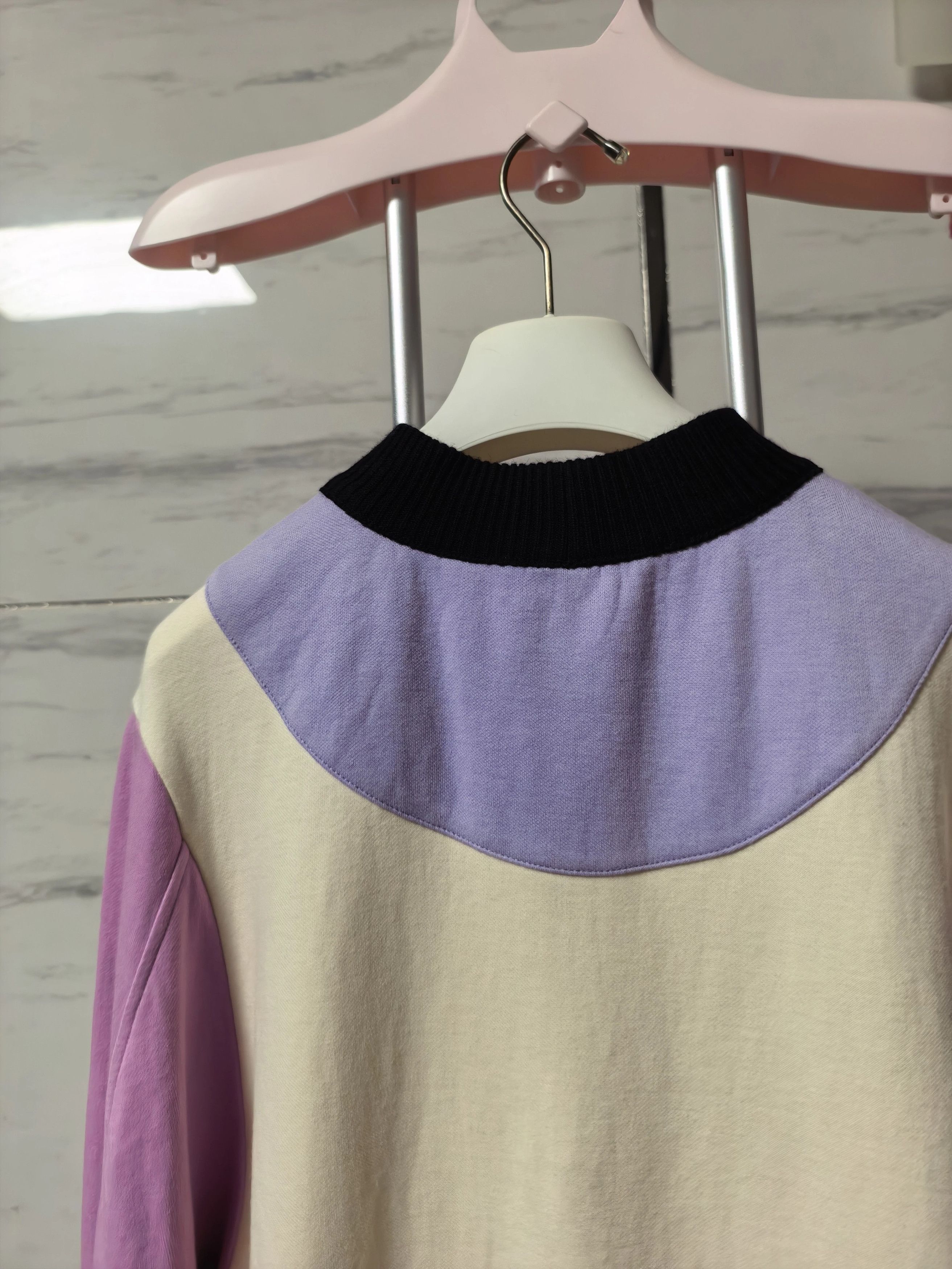 Loewe LOEWE FW21 High Neck Color Blocked M Hoodie Size M / US 6-8 / IT 42-44 - 8 Thumbnail