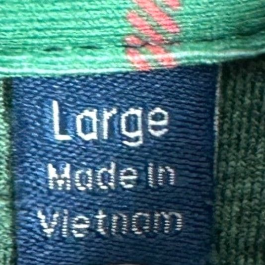 Vintage William Murray Polo Shirt Mens Large Green Golf Telephone Poles Print Logo Polo Shirt Mens Green Golf Polo Shirt Size US L / EU 52-54 / 3 - 5 Thumbnail