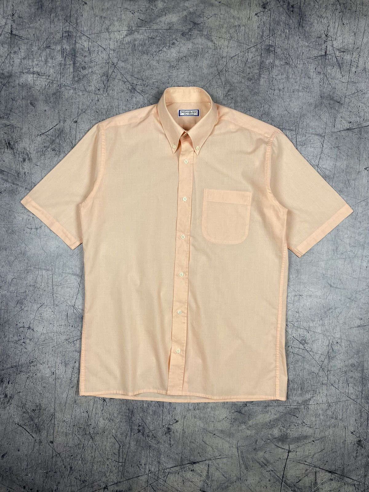 Vintage × Yves Saint Laurent Vintage Yves Saint Laurent Button Up Shirt Size US M / EU 48-50 / 2 - 2 Thumbnail