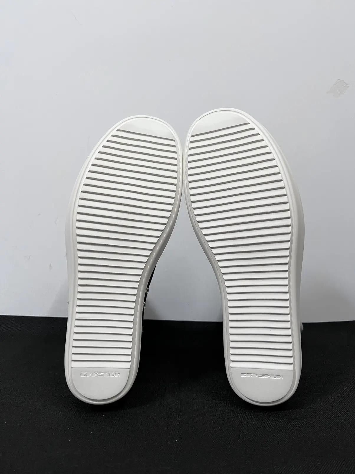 Rick Owens Drkshdw Rick Owens Drkshdw Double Bumper Ramones Size US 10 / EU 43 - 10 Thumbnail