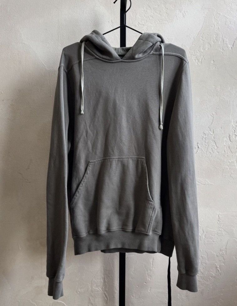 Rick Owens Drkshdw GRANBURY DUST MILK HOODIE DRAWSTRING PULLOVER Size US XL / EU 56 / 4 - 1 Thumbnail