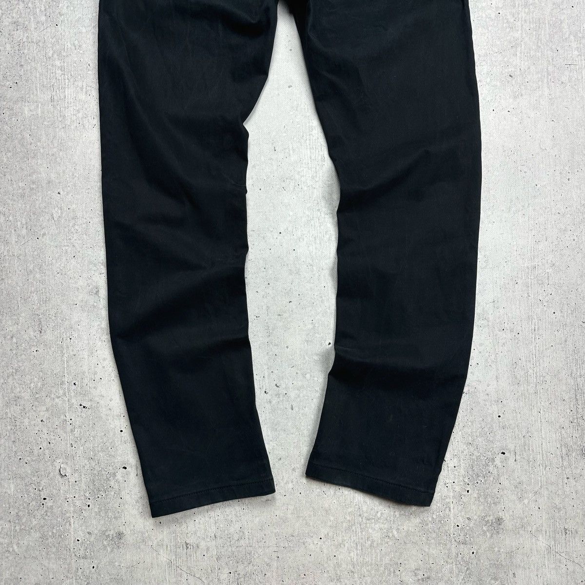 Versace × Versace Jeans Couture Versace Collection Men's Pleated Black Stretch Casual Pants Size US 33 - 3 Thumbnail