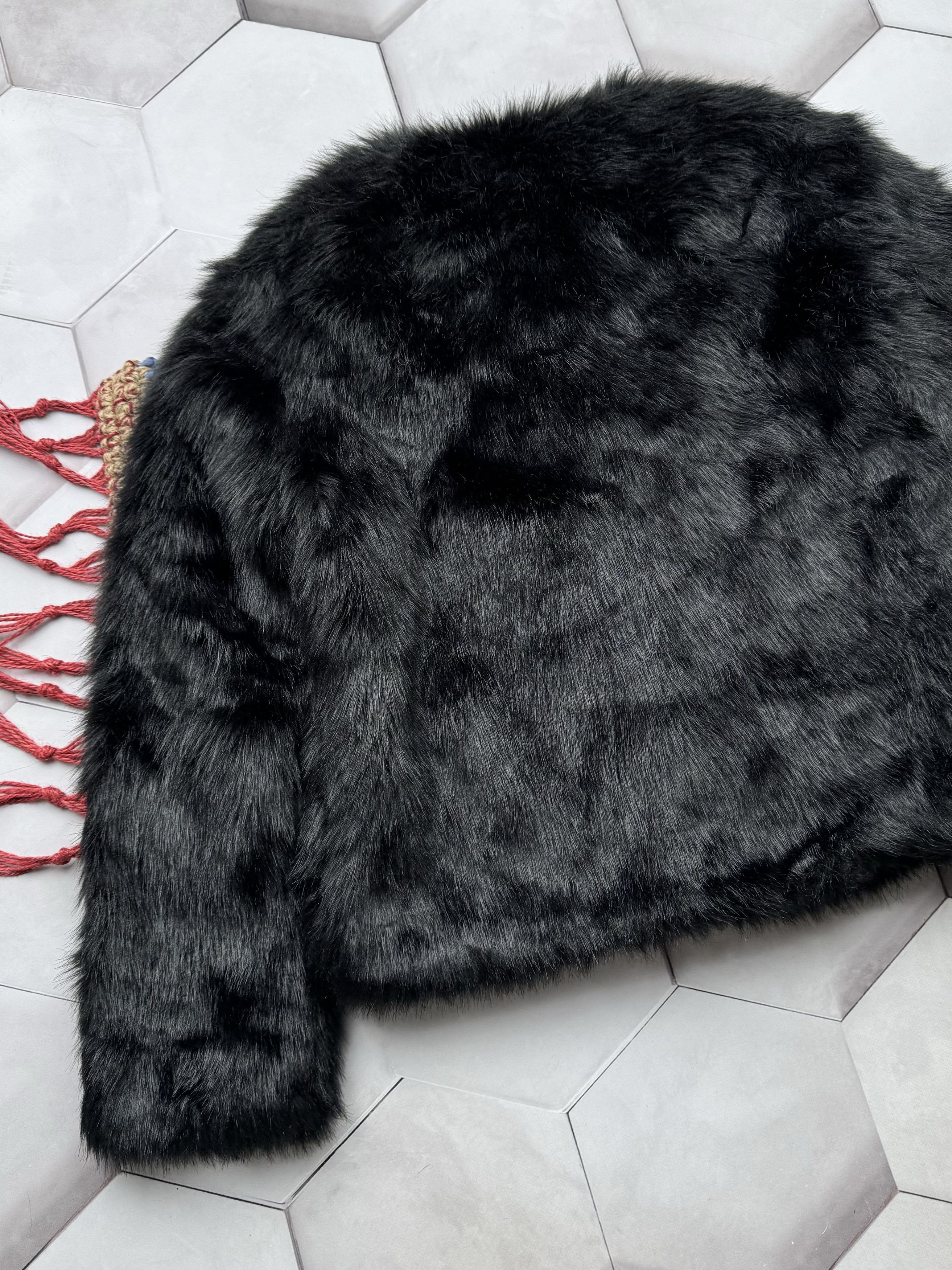 Japanese Brand Vintage Faux Fur Coat (E4) Size L / US 10 / IT 46 - 6 Thumbnail