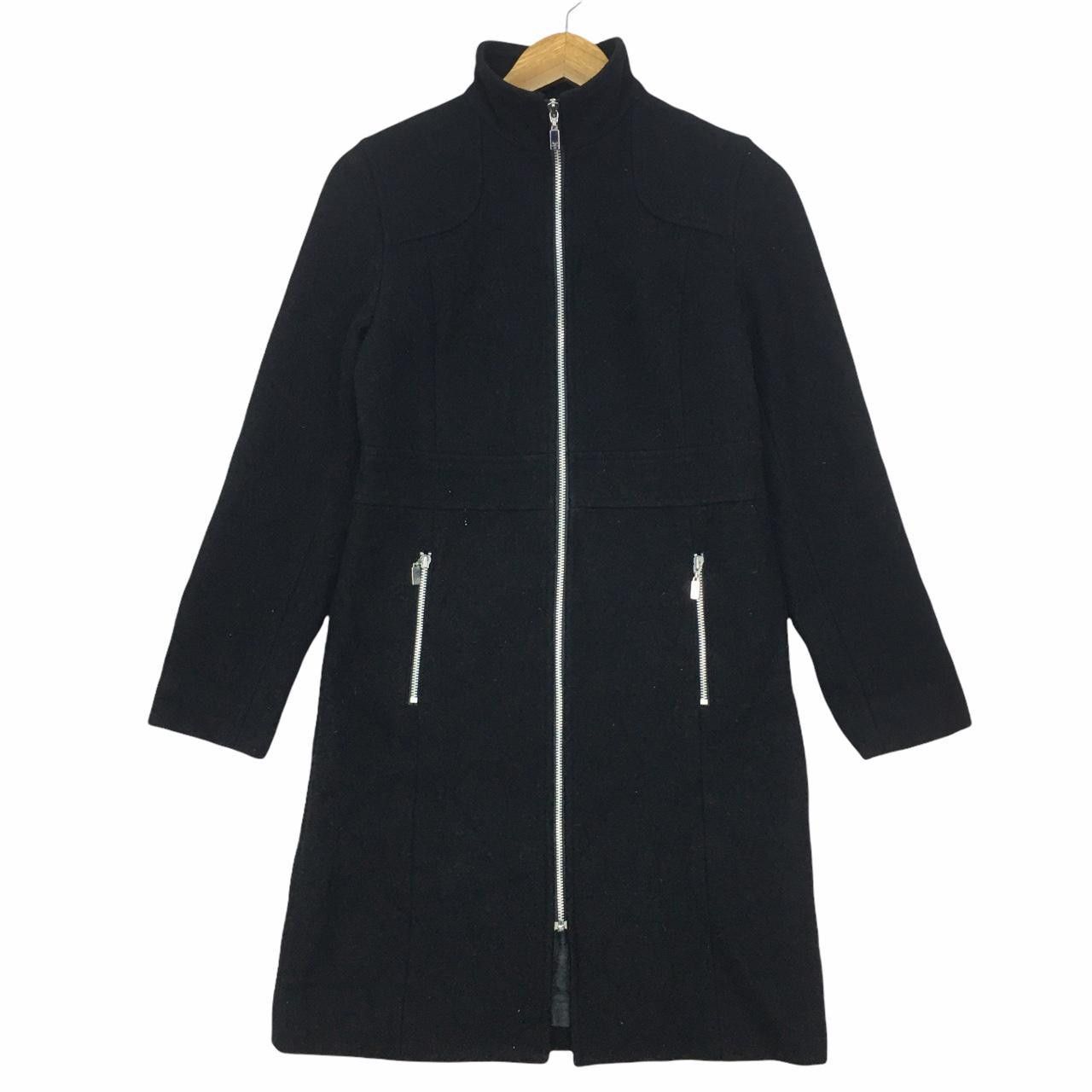 Courreges Vtg COURREGES Zip Up Long Coat Jacket Made in Japan Size XS / US 0-2 / IT 36-38 - 1 Thumbnail