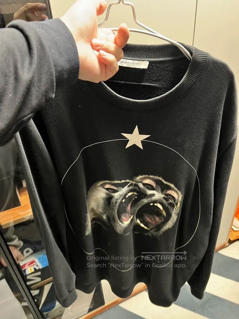 Givenchy Givenchy Double Monkey Hoodie, Size XL Size US XL / EU 56 / 4 - 1 Thumbnail