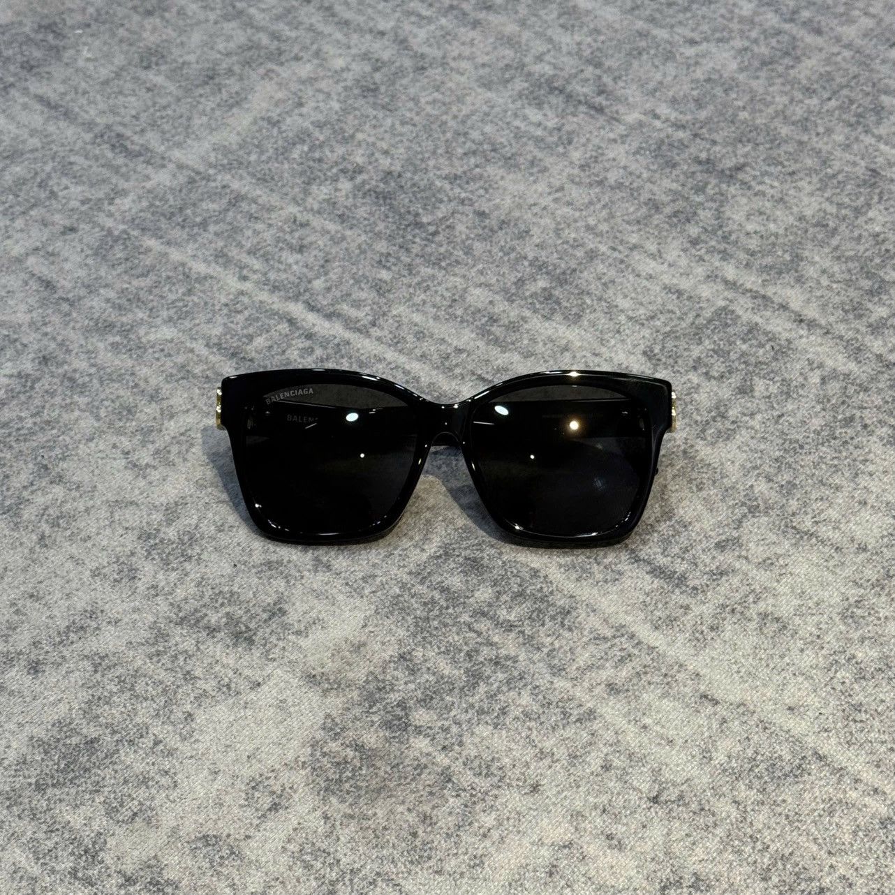 Balenciaga BALENCIAGA BB0102SA 001 Sunglasses BLACK Size ONE SIZE - 7 Thumbnail